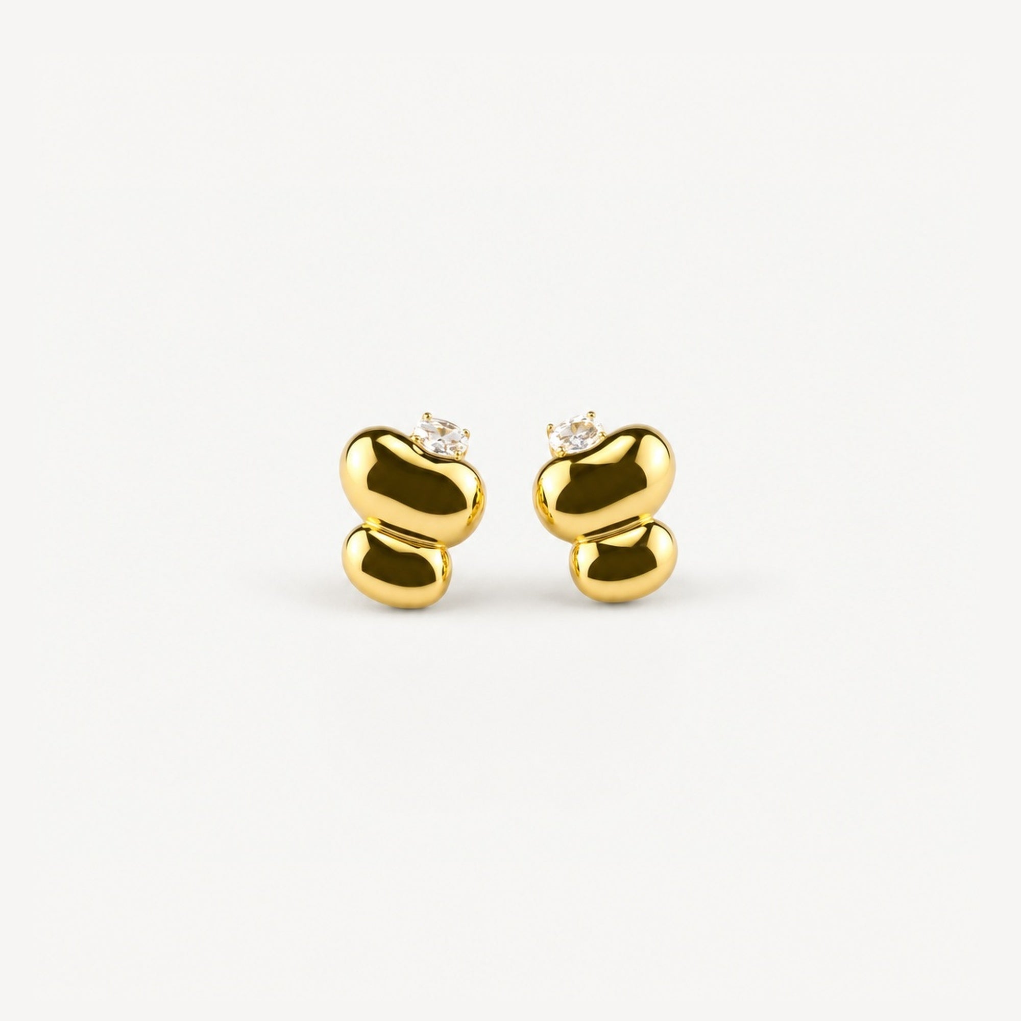 Molten Stud Earrings