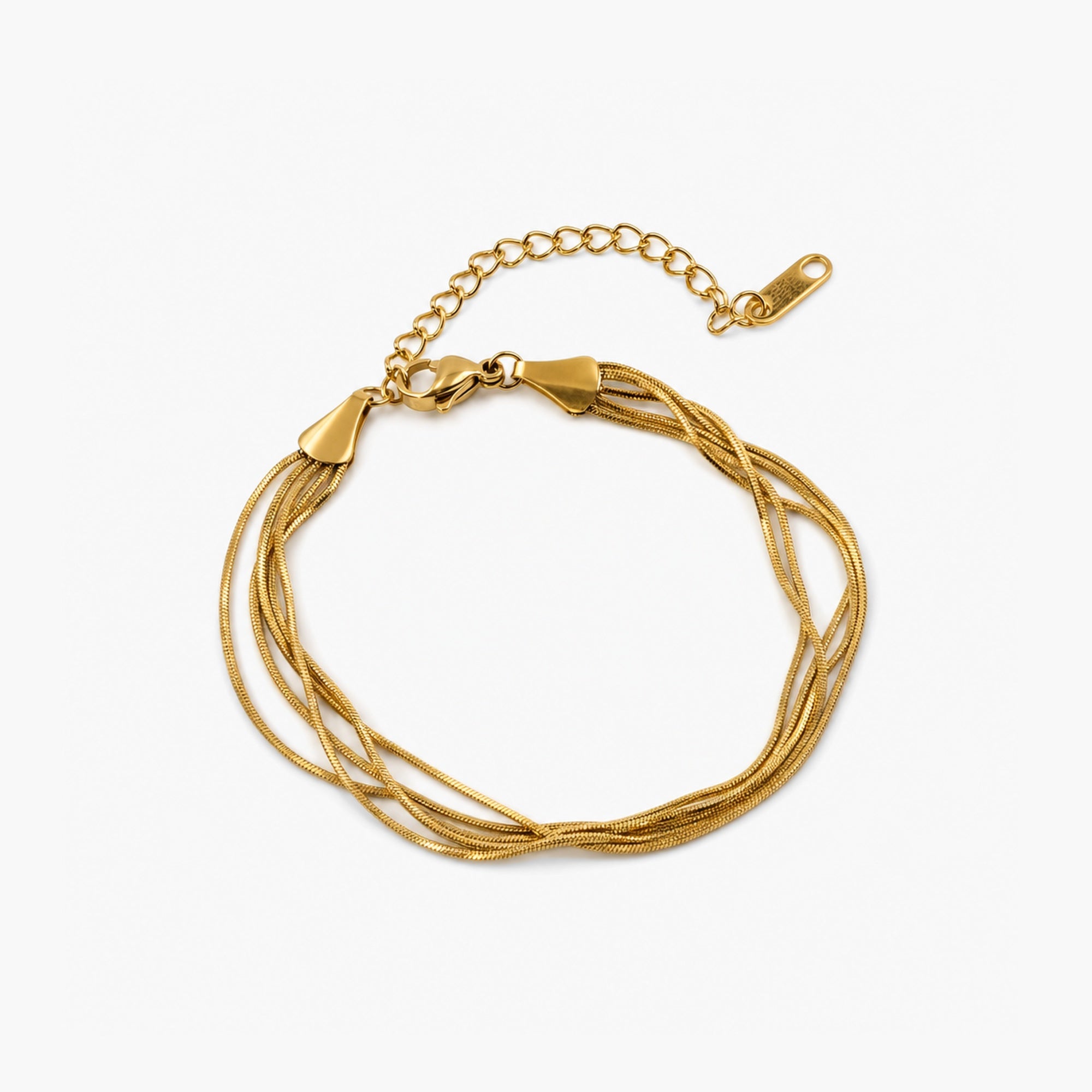 Multi Layered Snake Chain Bracelet
