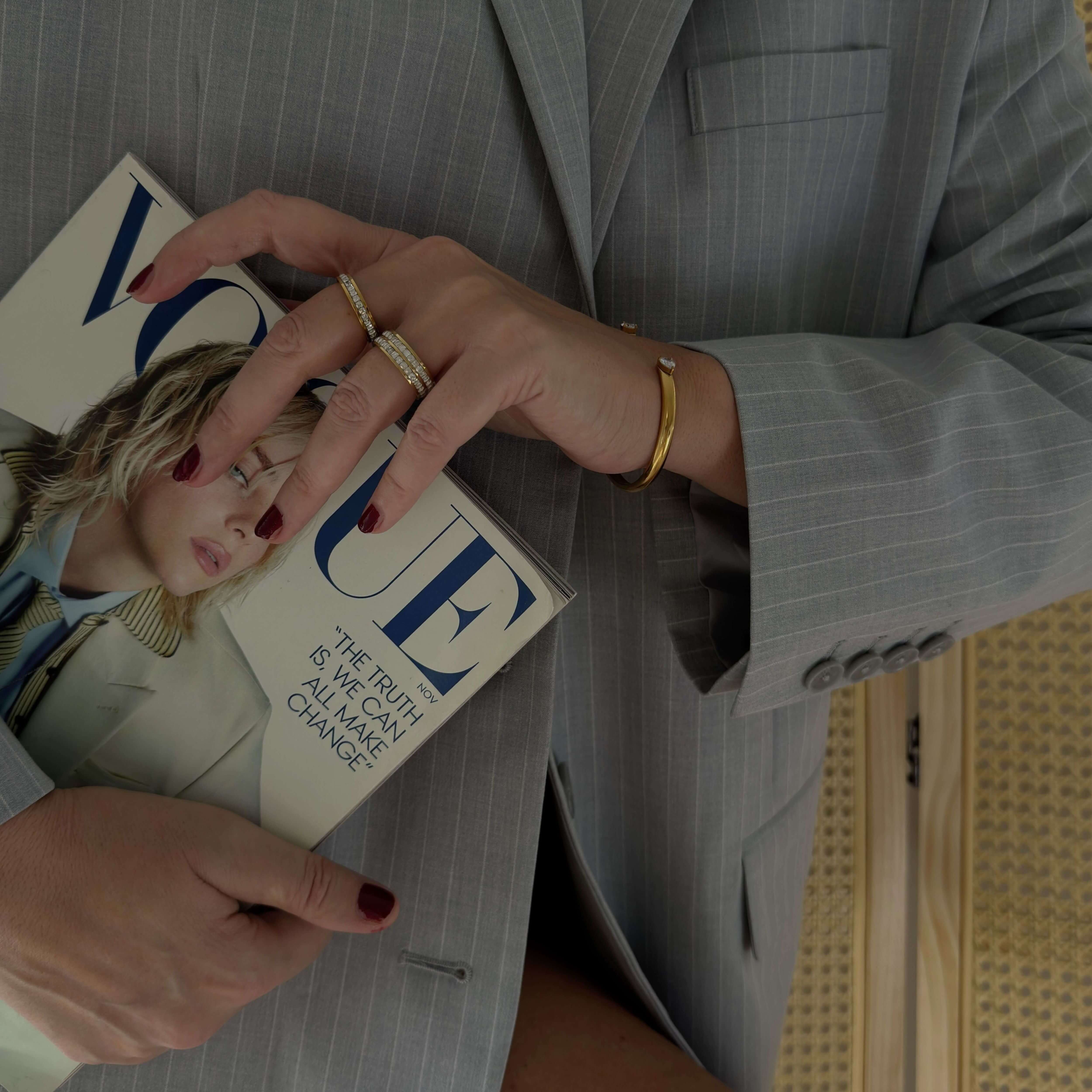 Eden CZ Eternity Ring Set