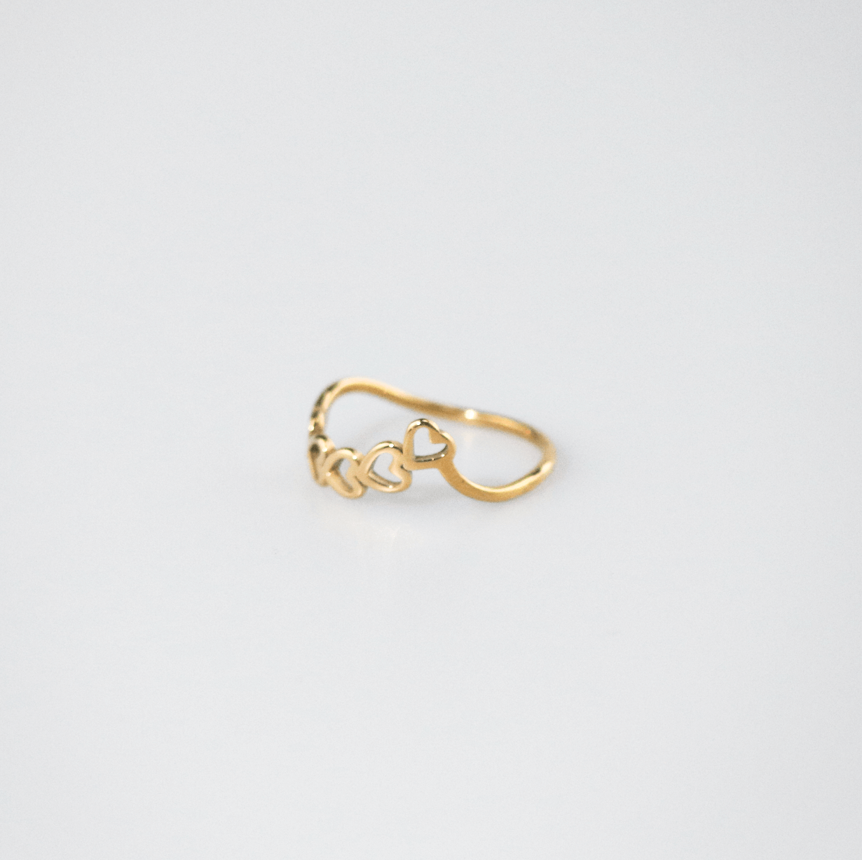 open heart ring