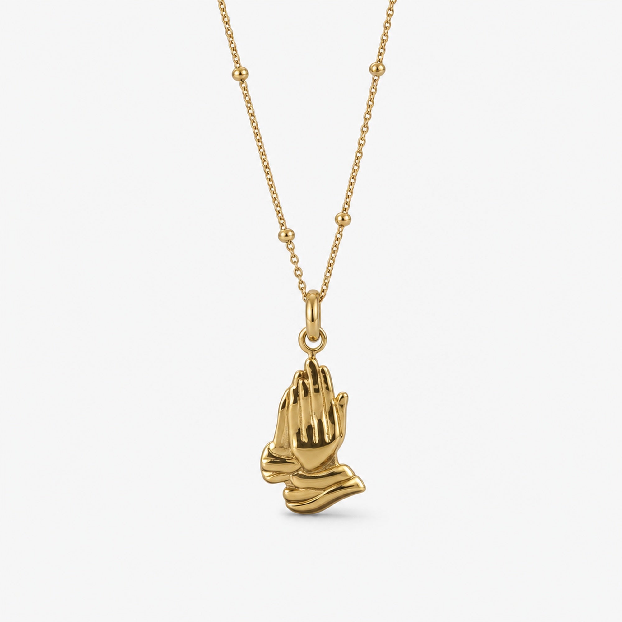 Praying Hands Necklace