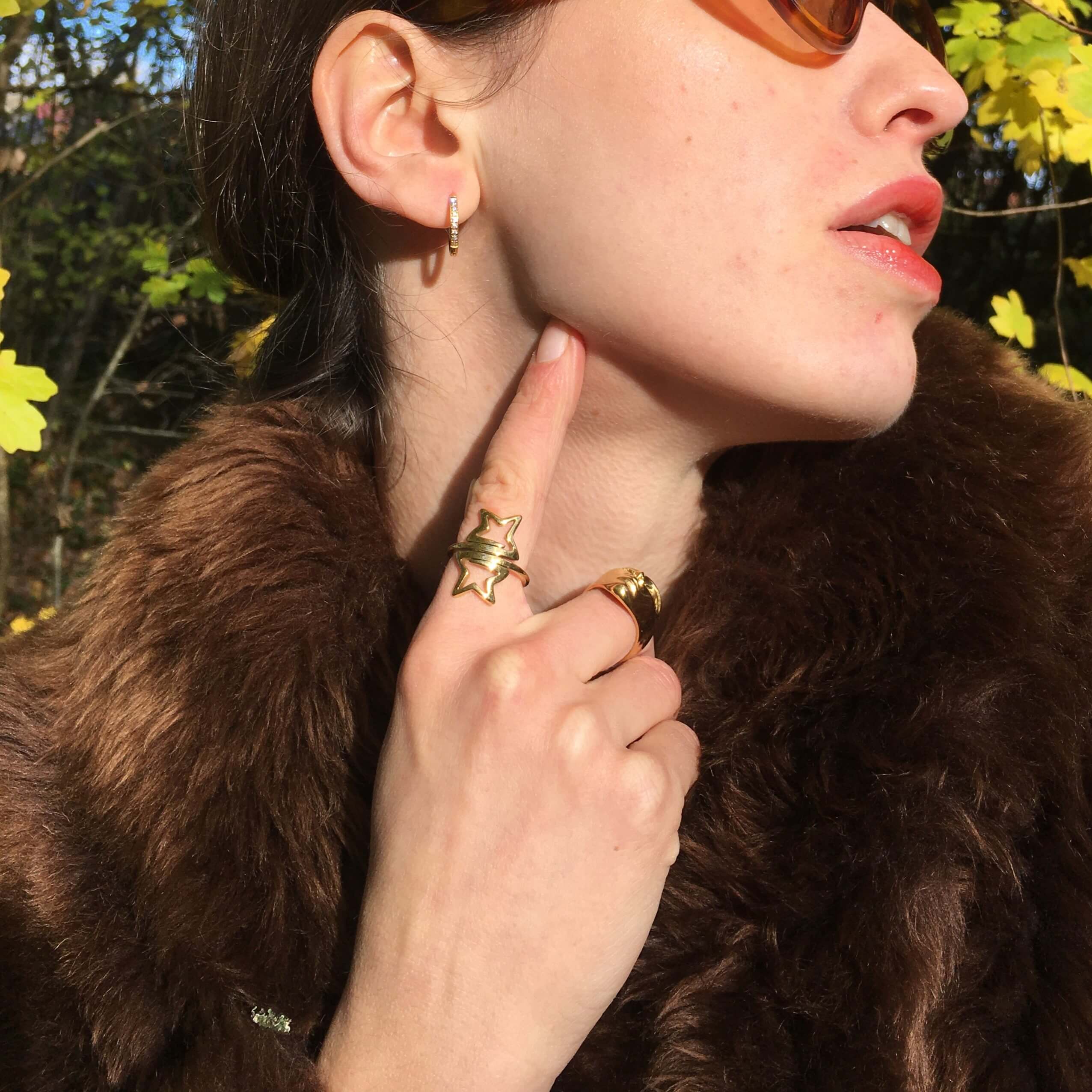 Celestial Star Wrap Ring