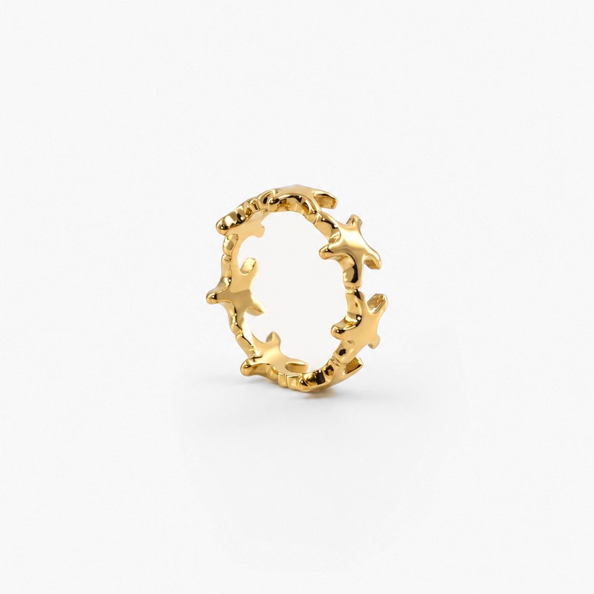 Starfish Band Ring