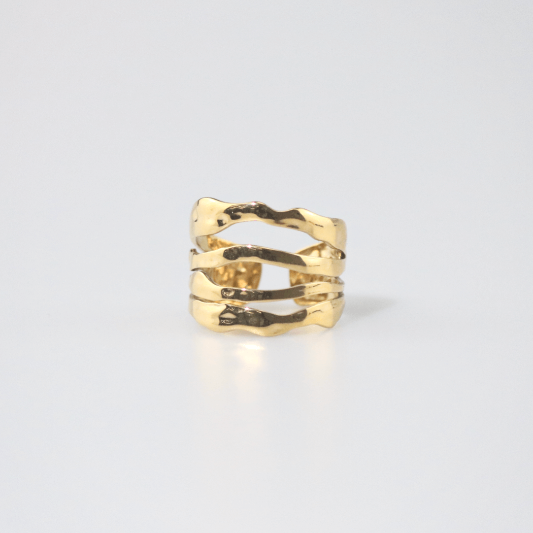 statement ring gold