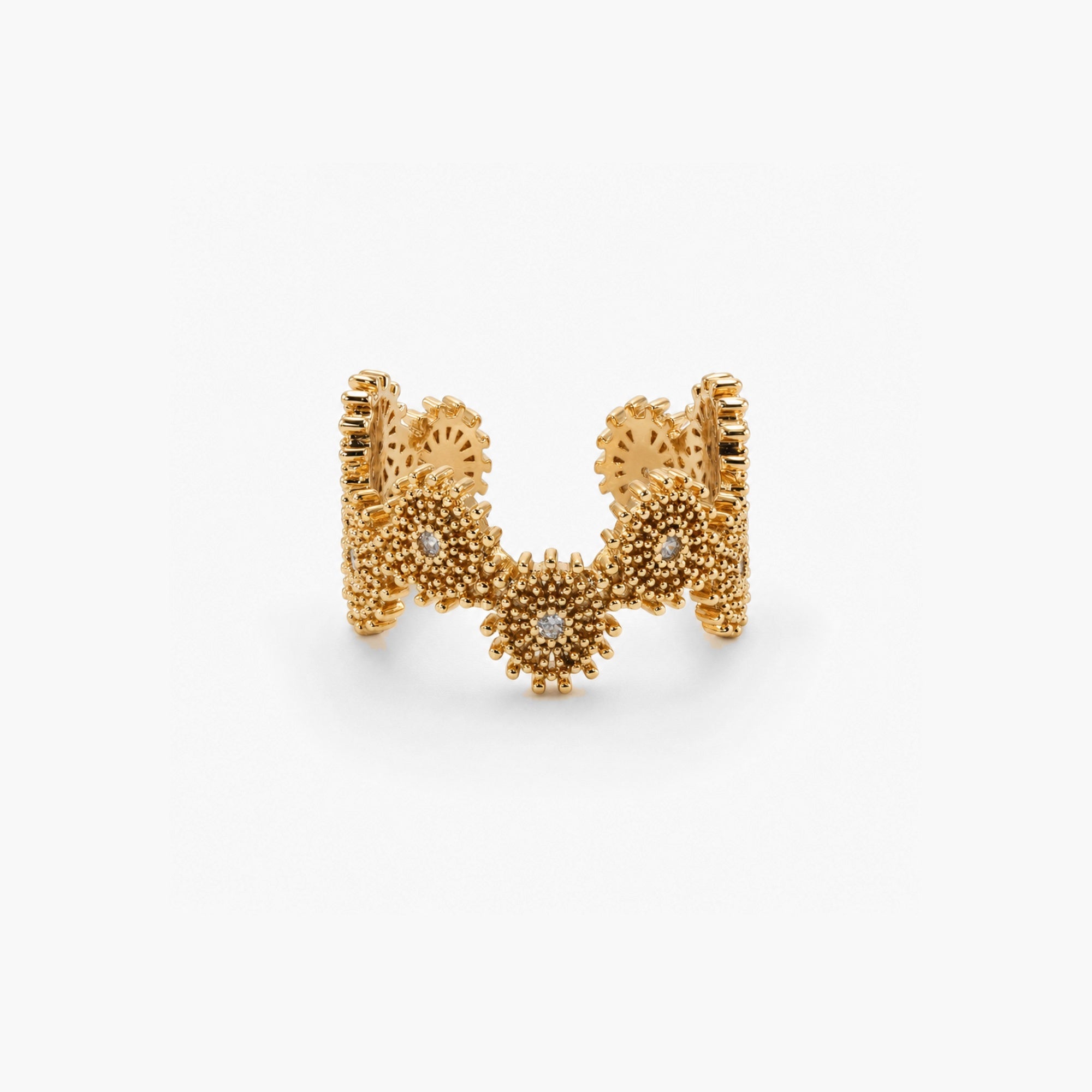 Sunburst Open Ring