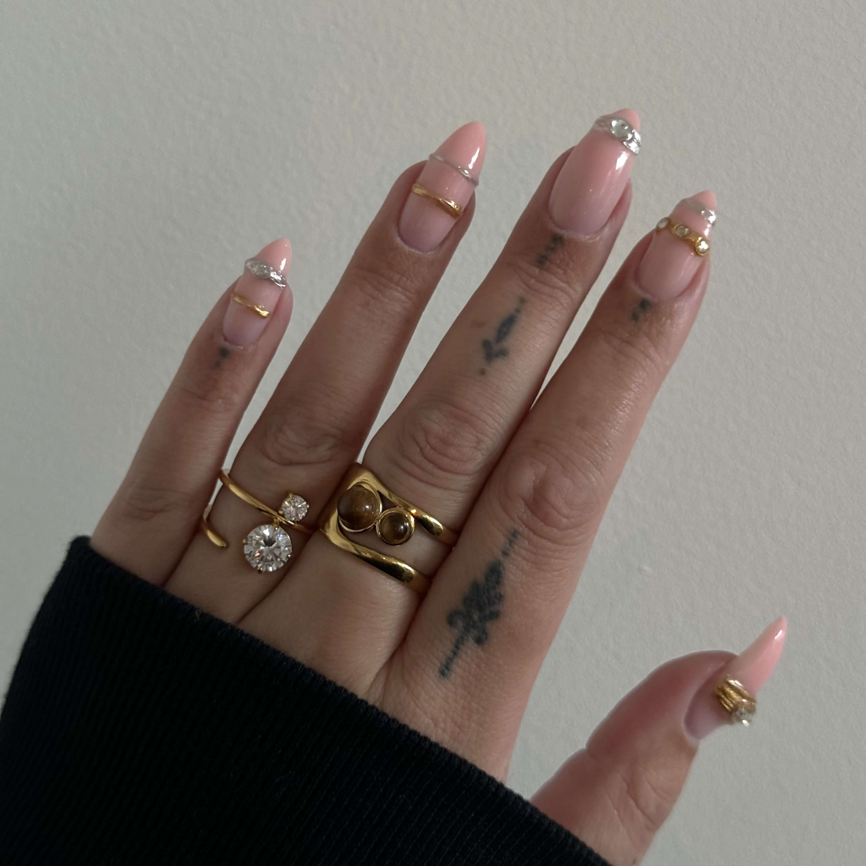 Duo Spark Wrap Ring
