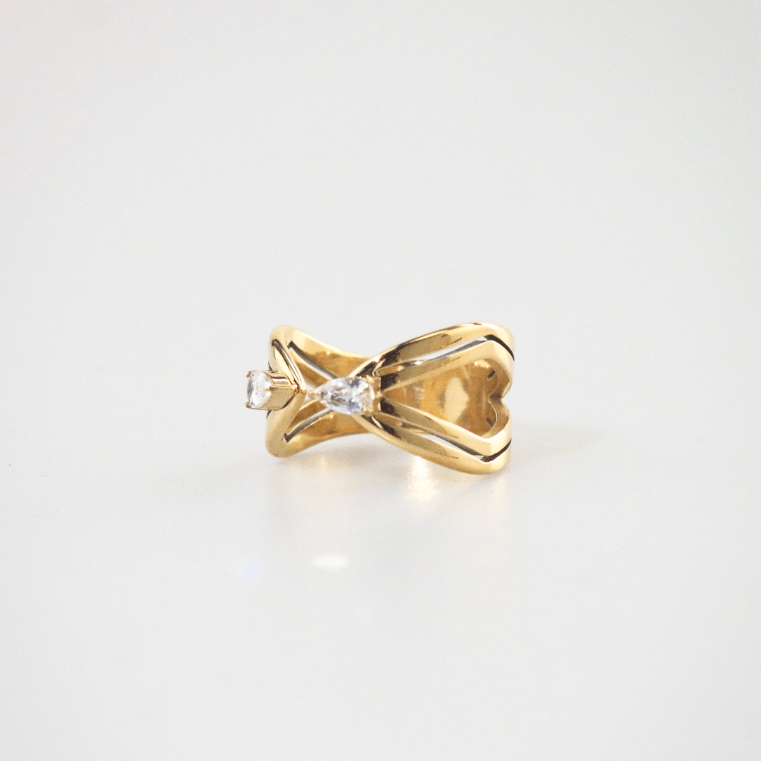 meideya jewelry tearlight hug ring