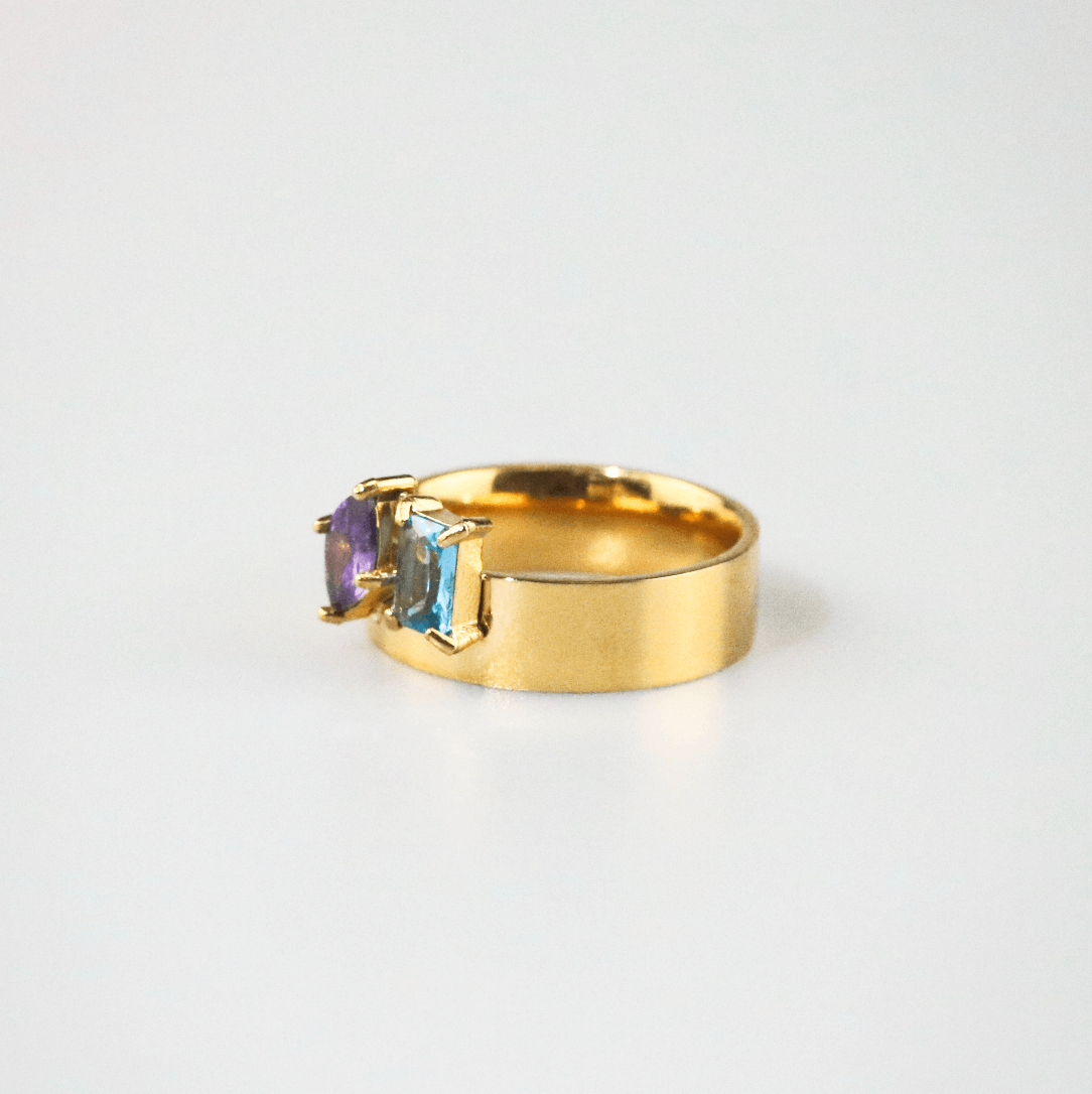 meideya jewelry twilight duo ring