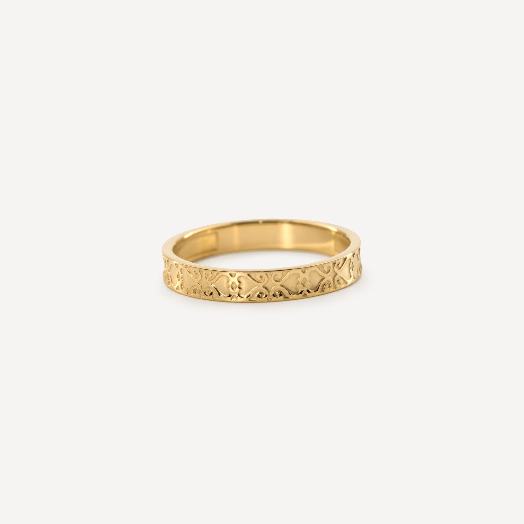 Vintage Engraved Band Ring