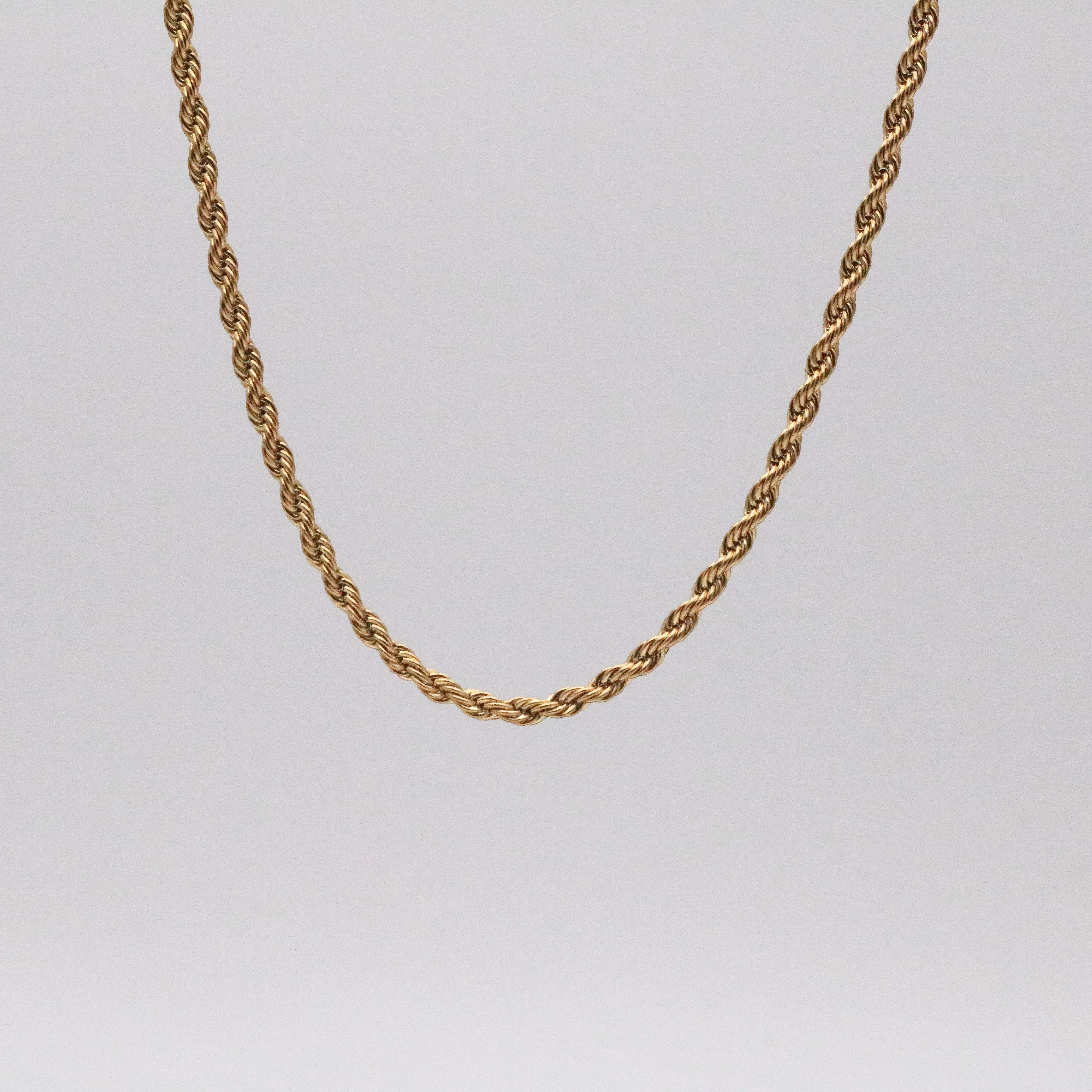 Meideya Jewelry - Gold rope necklace