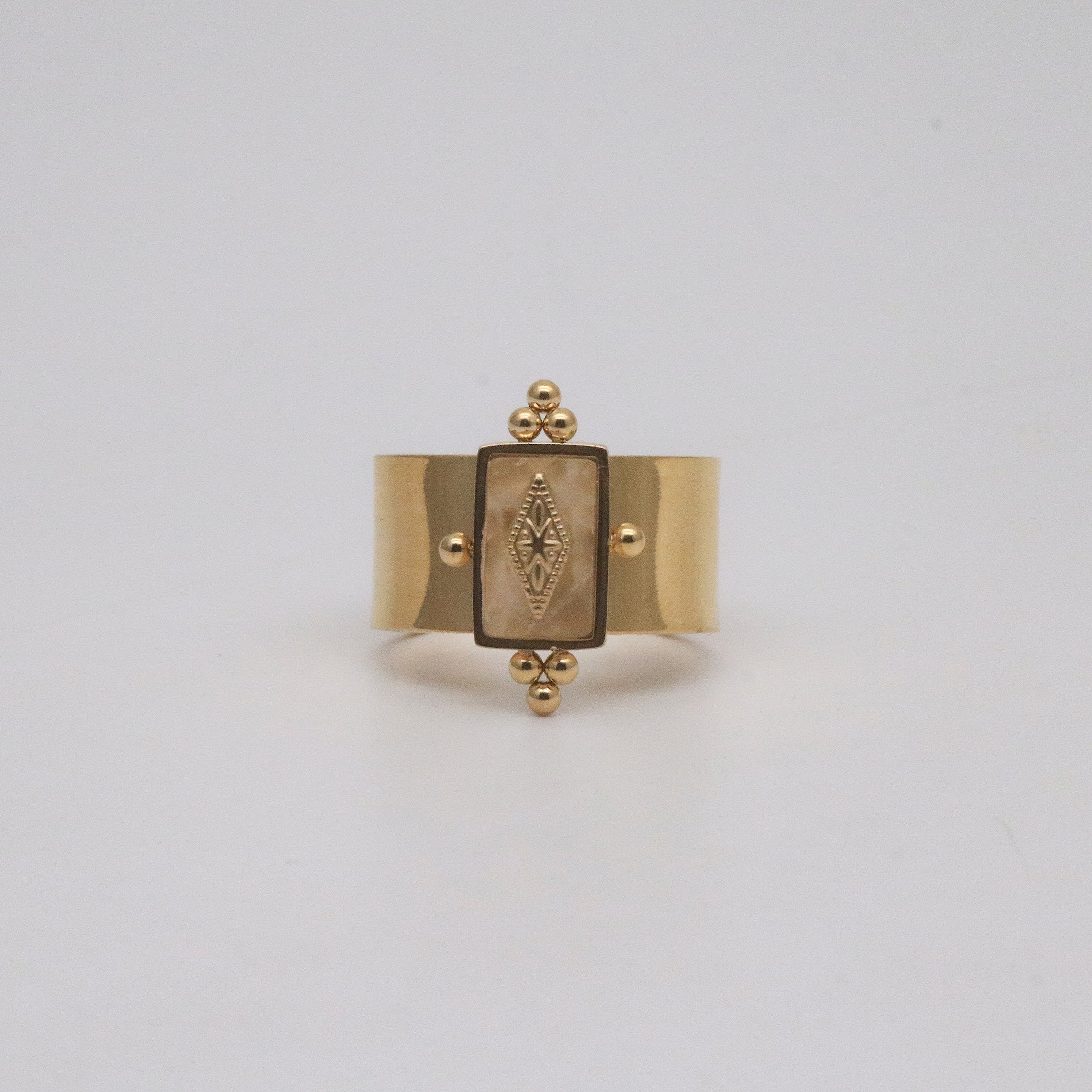 royal knight ring band open ring
