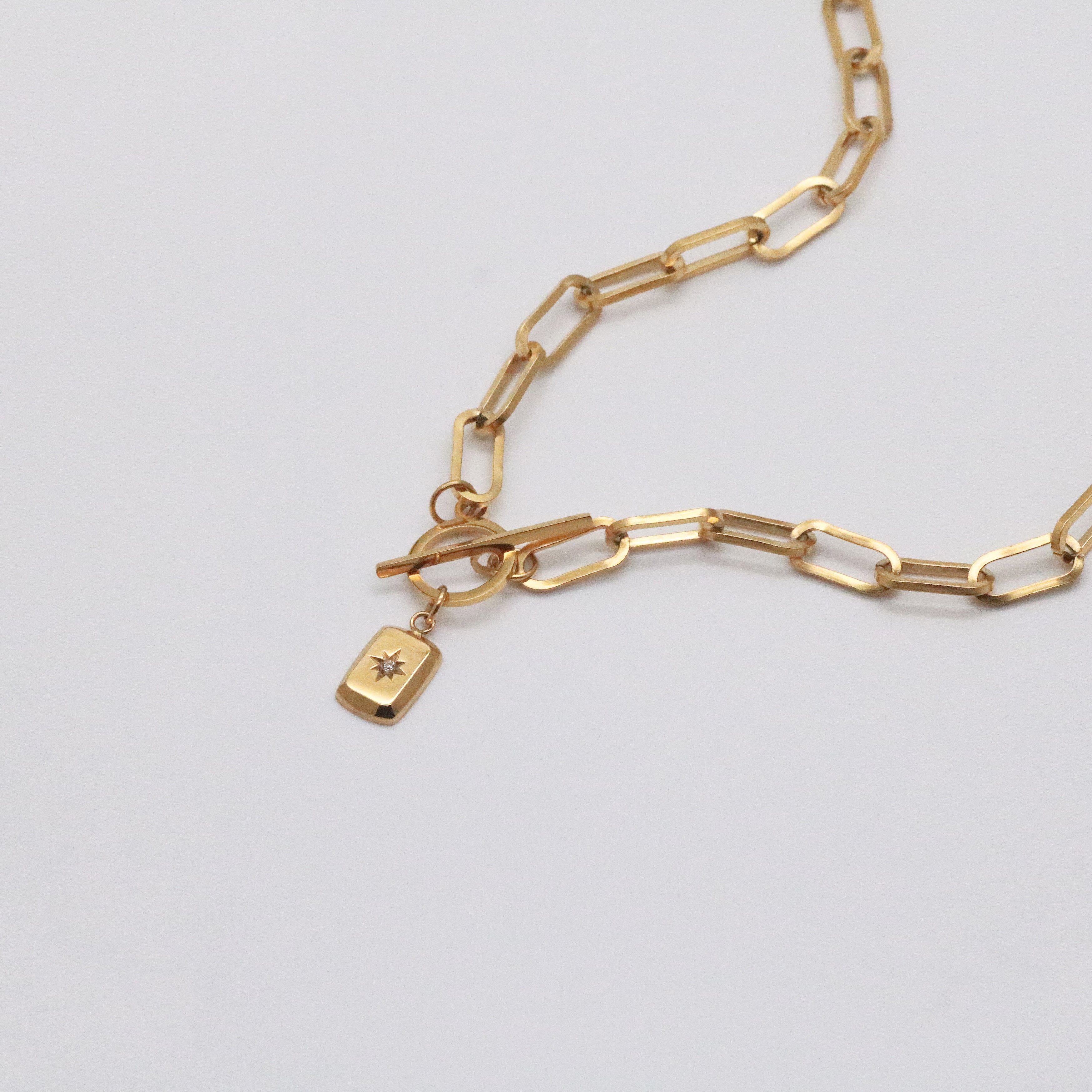 Starburst toggle necklace