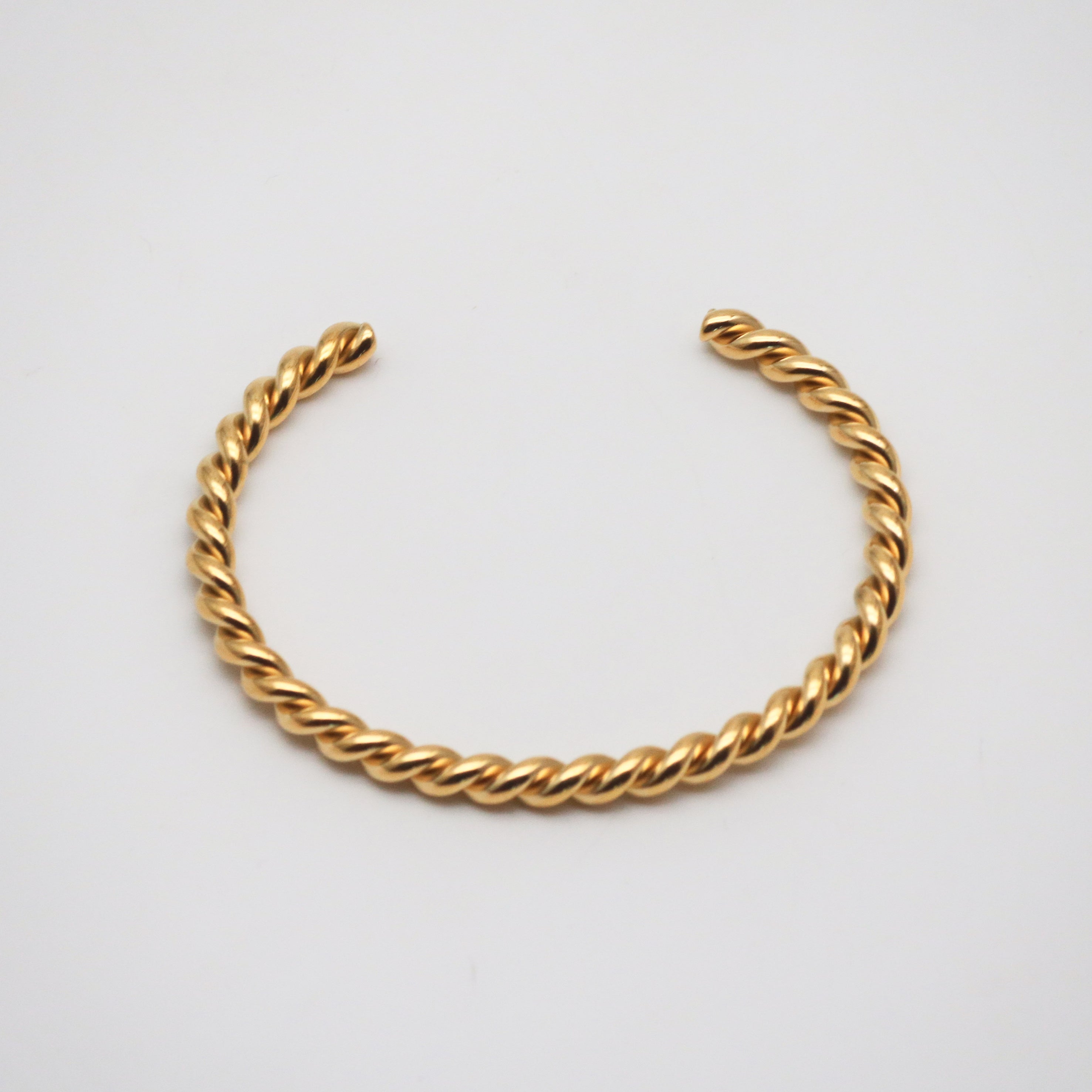 twisted cuff bangle bracelet