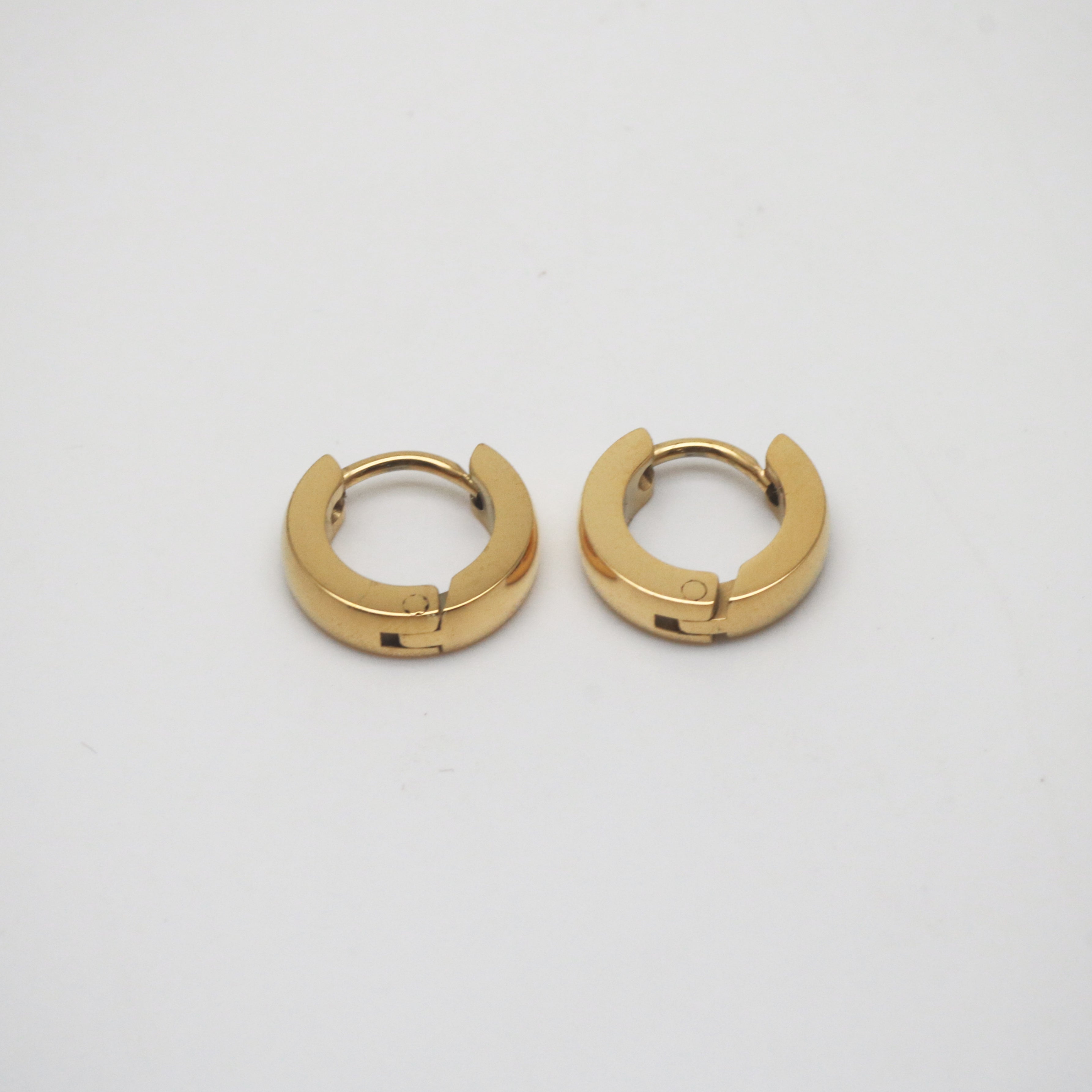 Meideya Jewelry Small gold Chunky Hoops