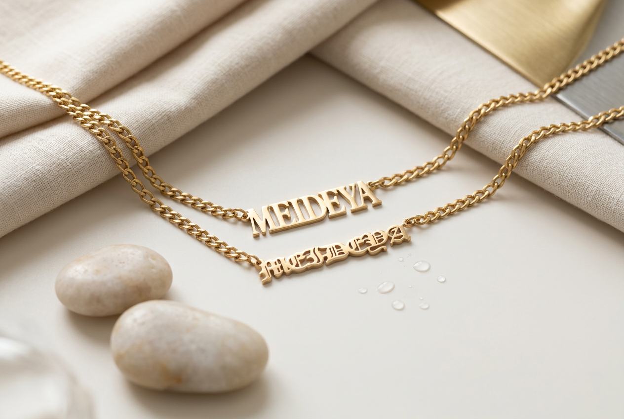 Solid Gold Initial & Letter Necklace: What to Know Before You Buy