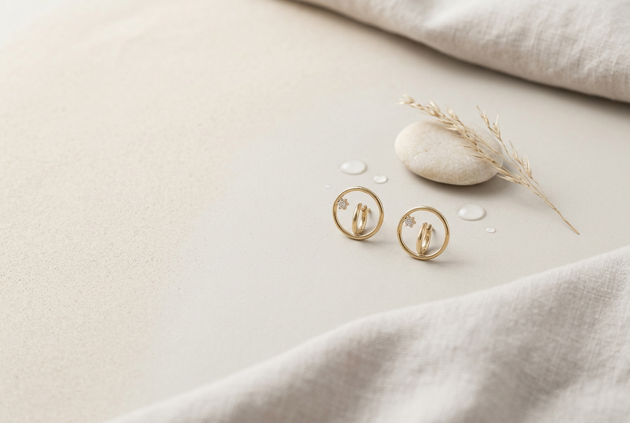 Gold Huggie Earrings: 14k & Solid Gold Guide