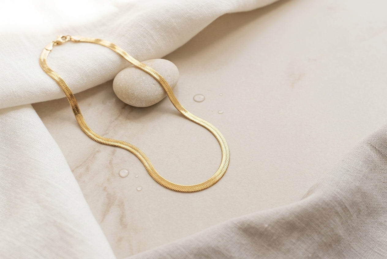 Gold Dainty Necklace — Collection