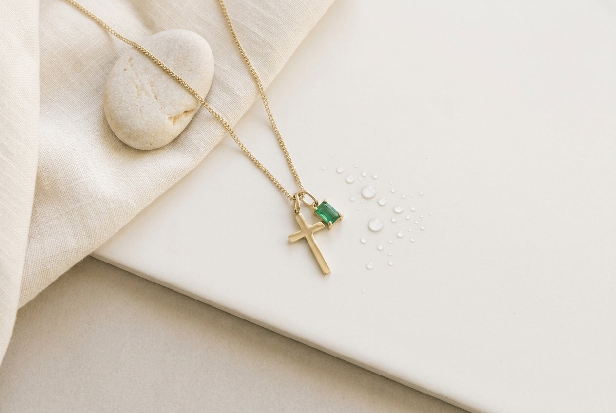 Diamond Cross Necklace