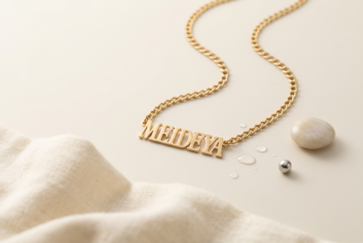 Initial & Letter Necklace — Collection