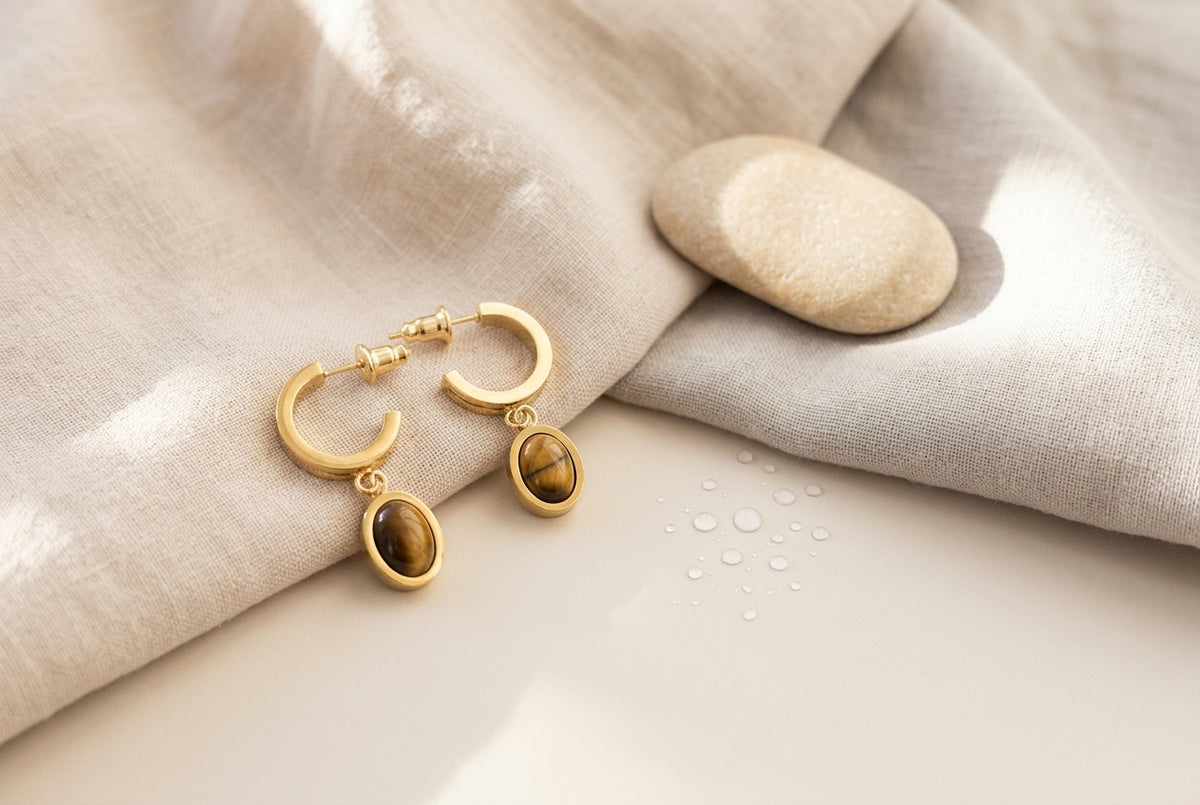 Tigers eye earrings: A Style Guide