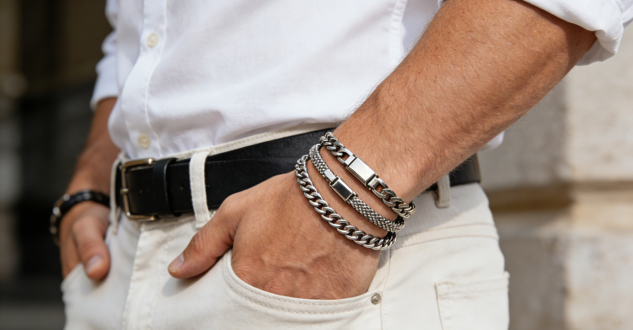 The 3 Stainless Steel Bracelets Every Man Should Own