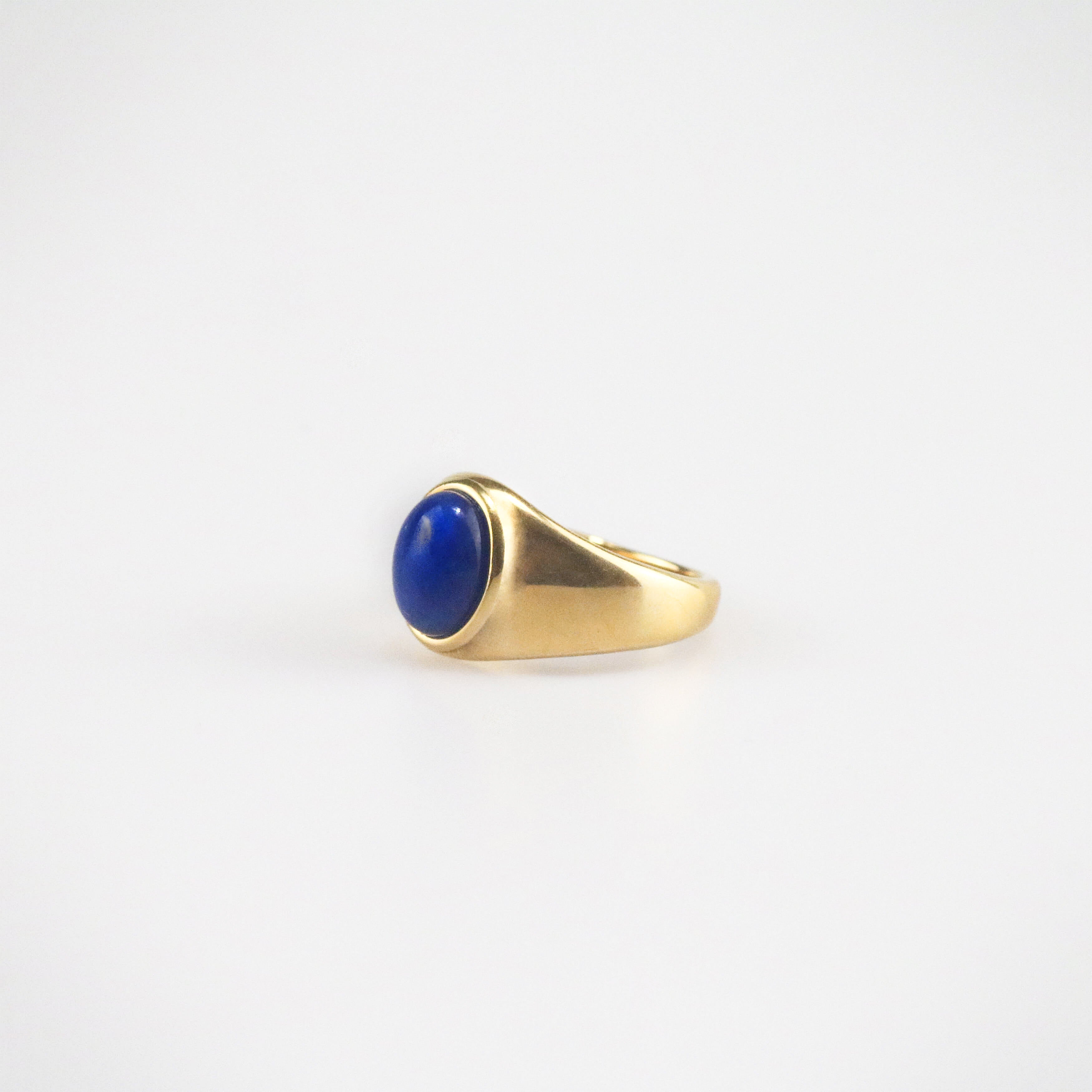 Oval Lapis Ring