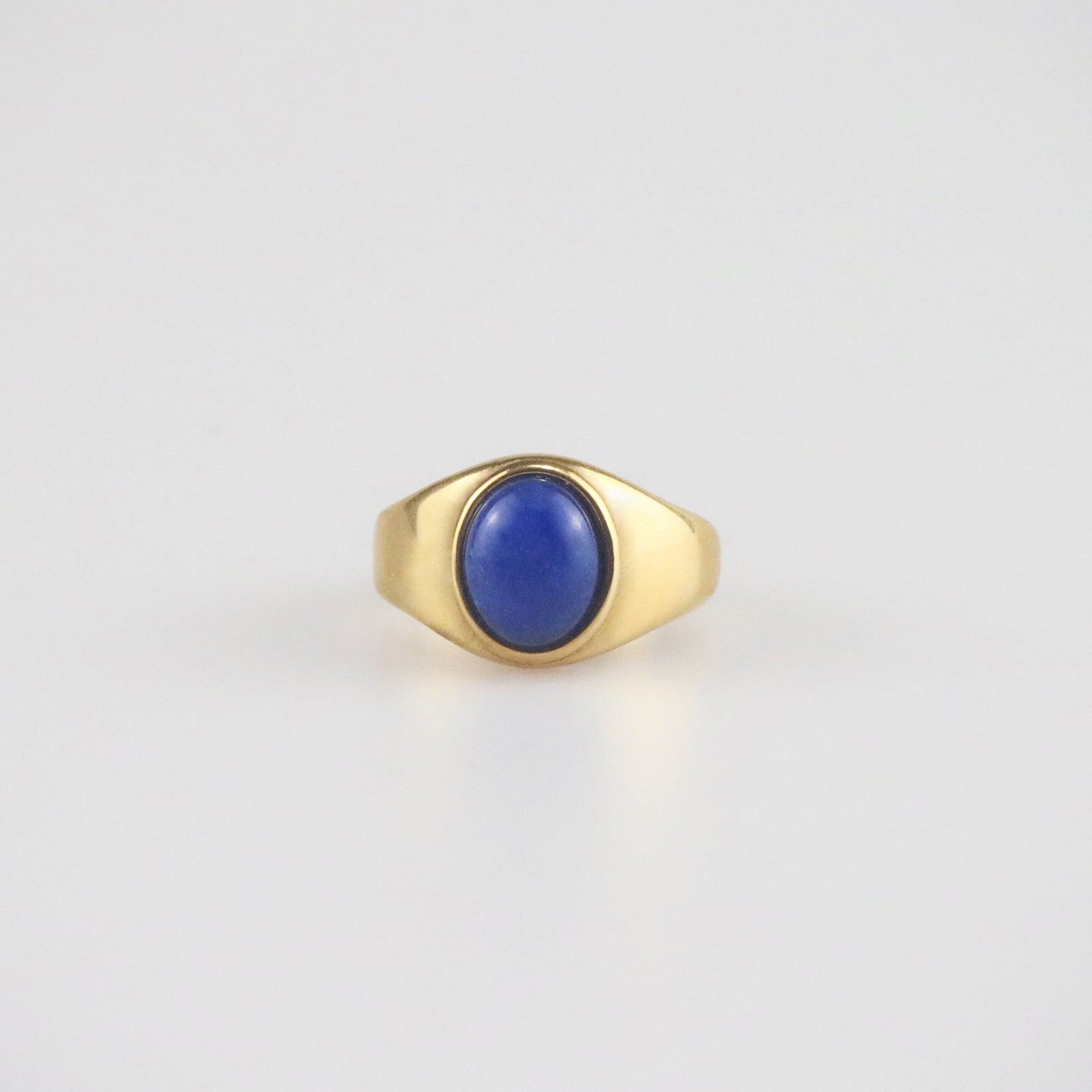 Oval Lapis Ring