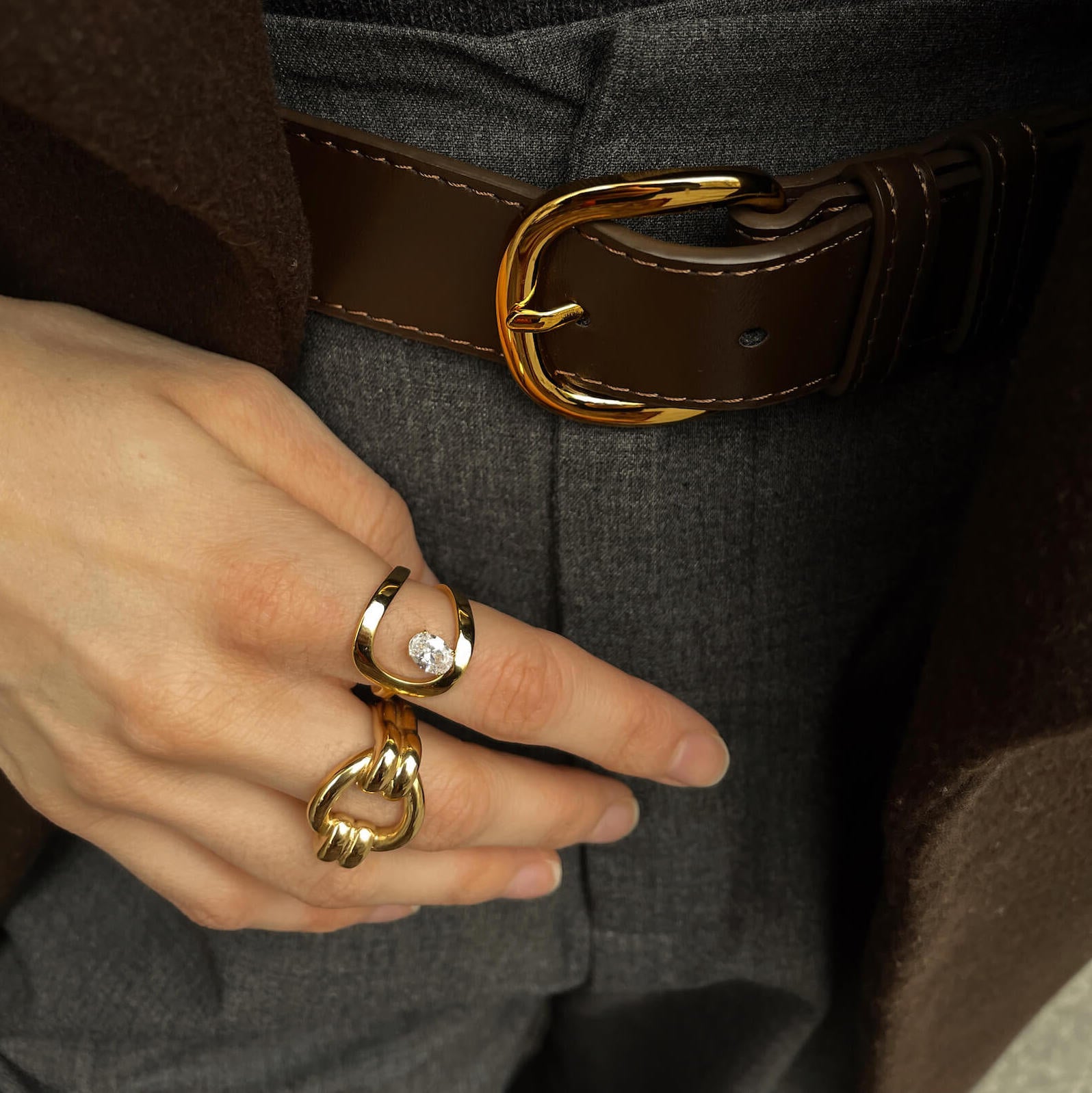Ahalya CZ Ring