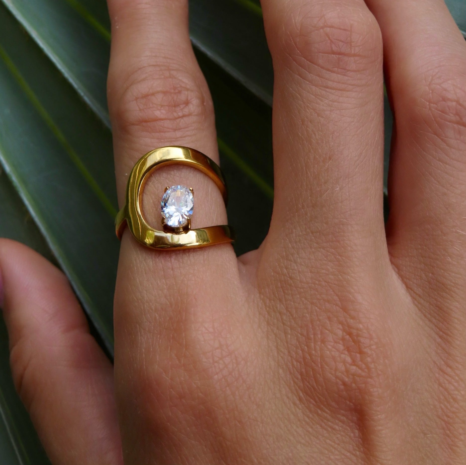 Ahalya CZ Ring