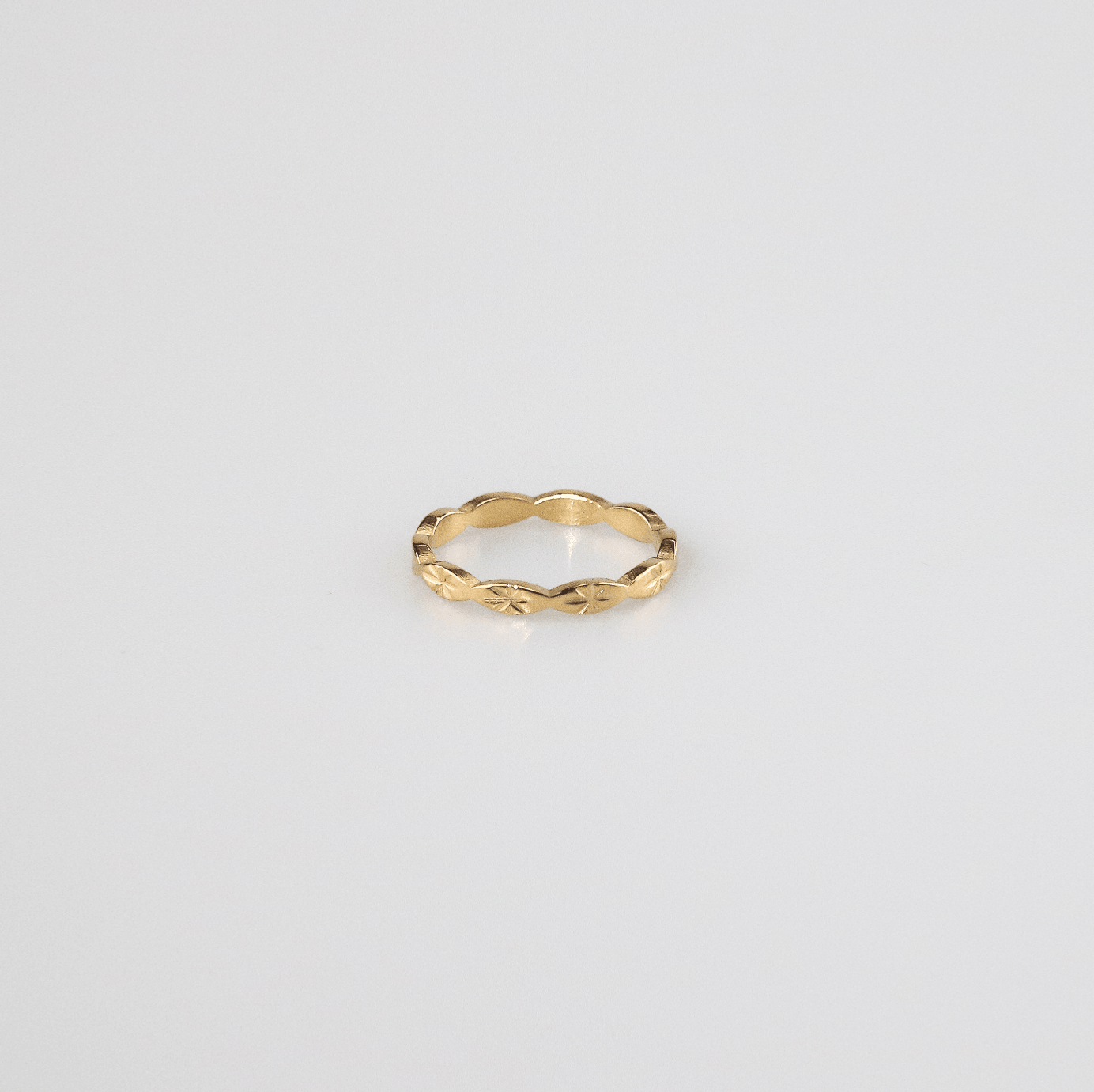 Carved Stackable Band Ring-1