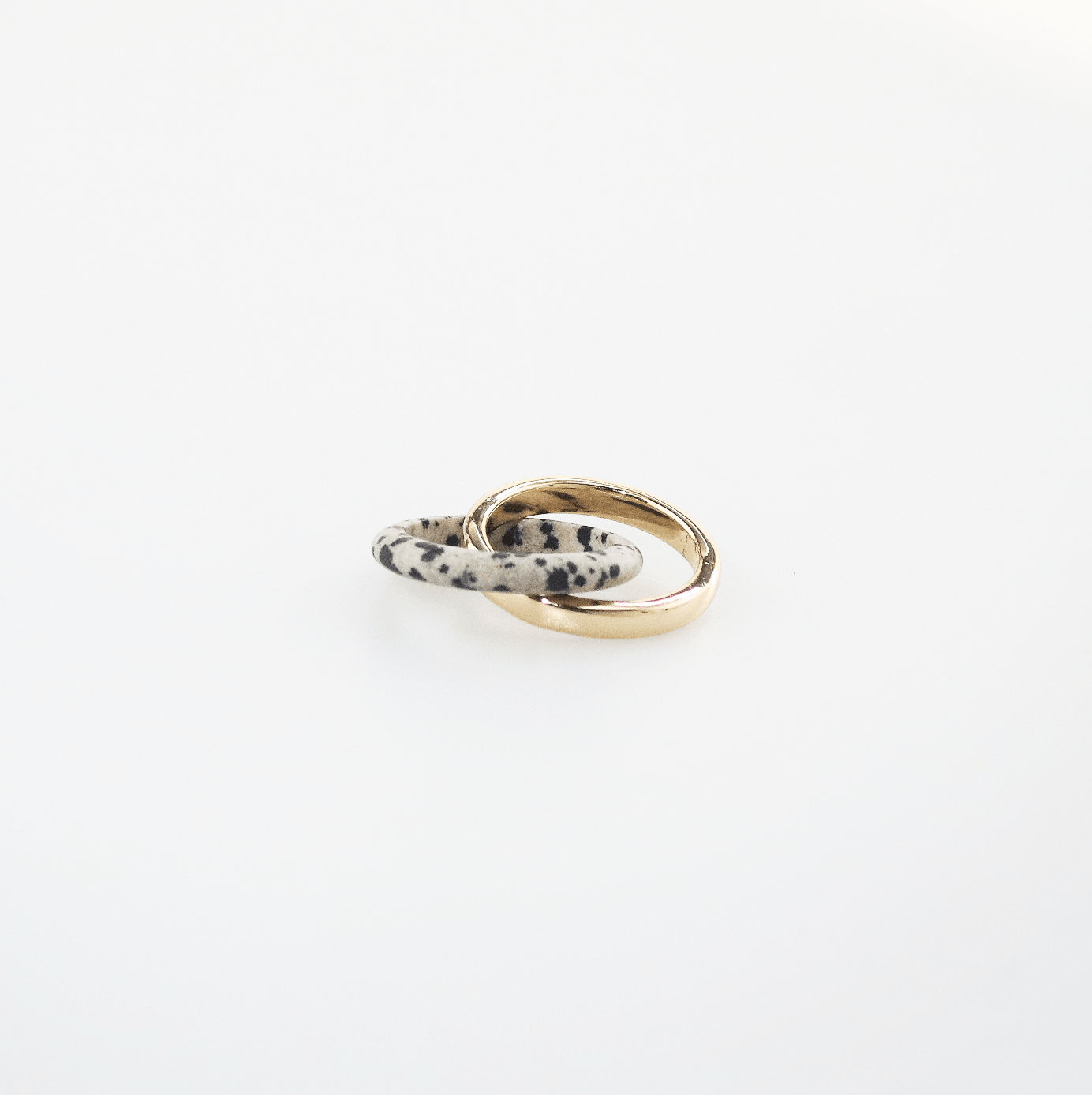 Dalmatian-Double Band Ring