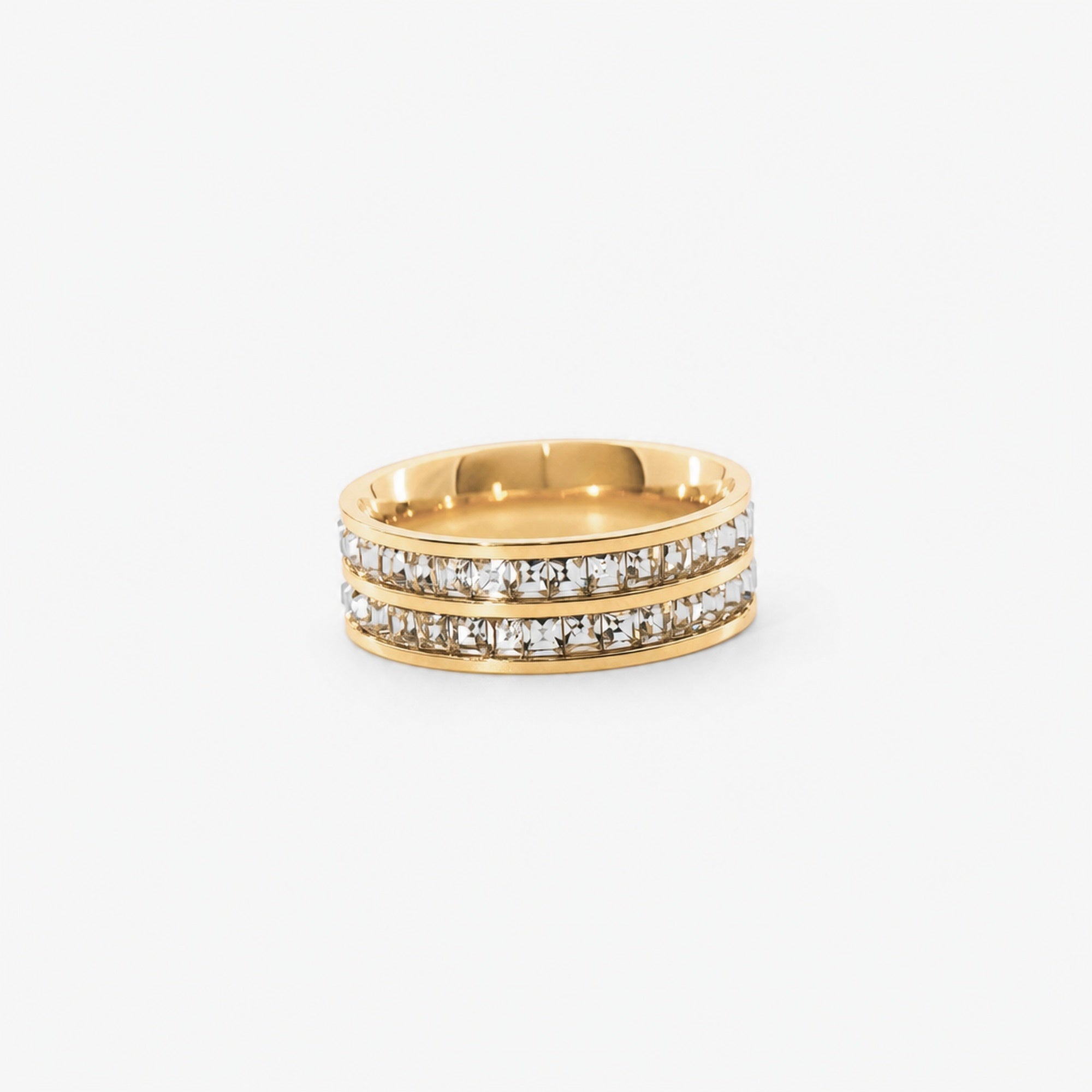 Eden CZ Band Ring