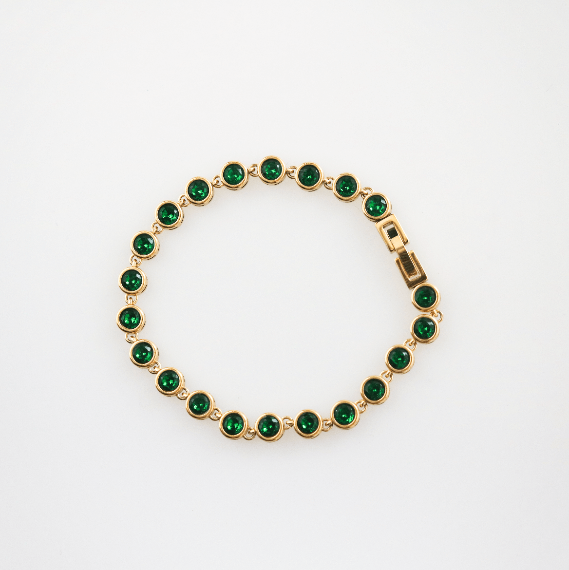 Emerald Tennis Bracelet