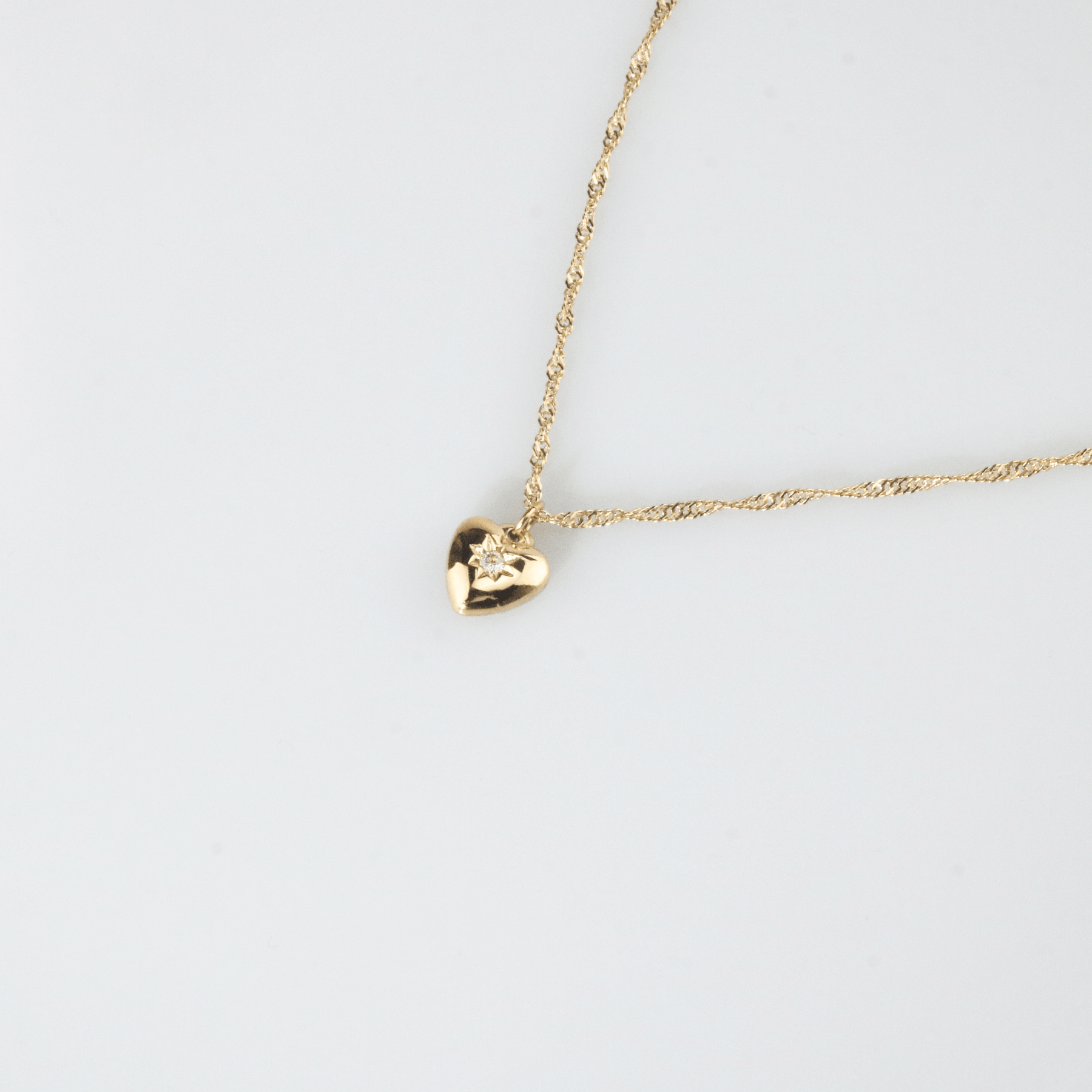 Encrust Heart -Necklace 