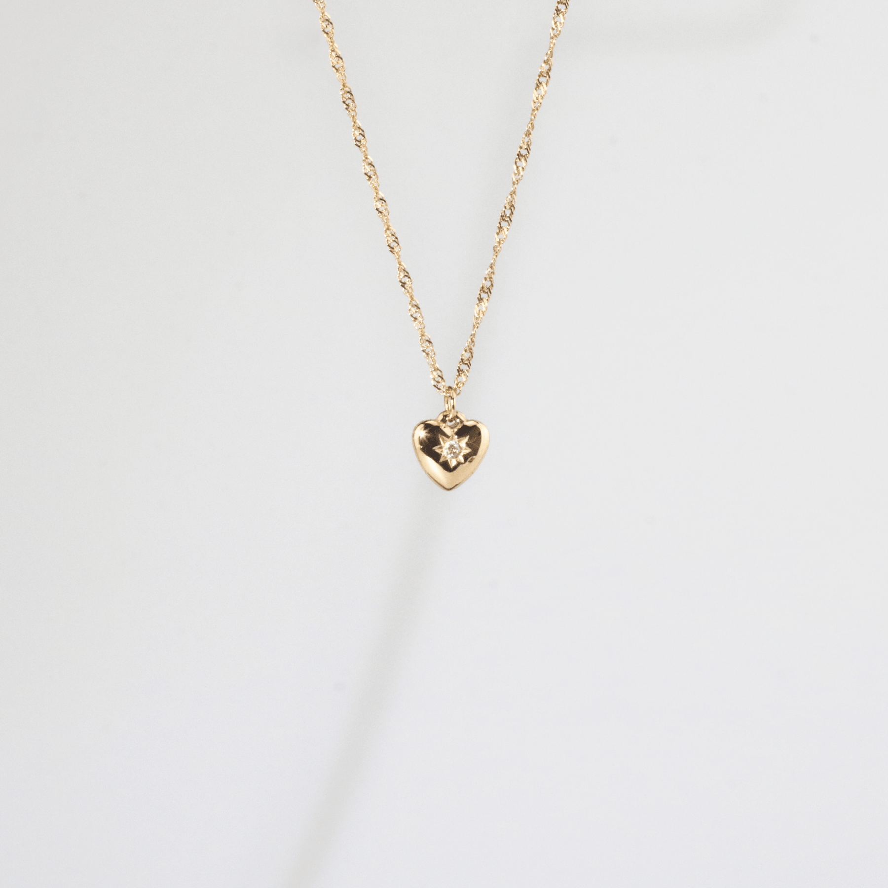 Encrust Heart Necklace 