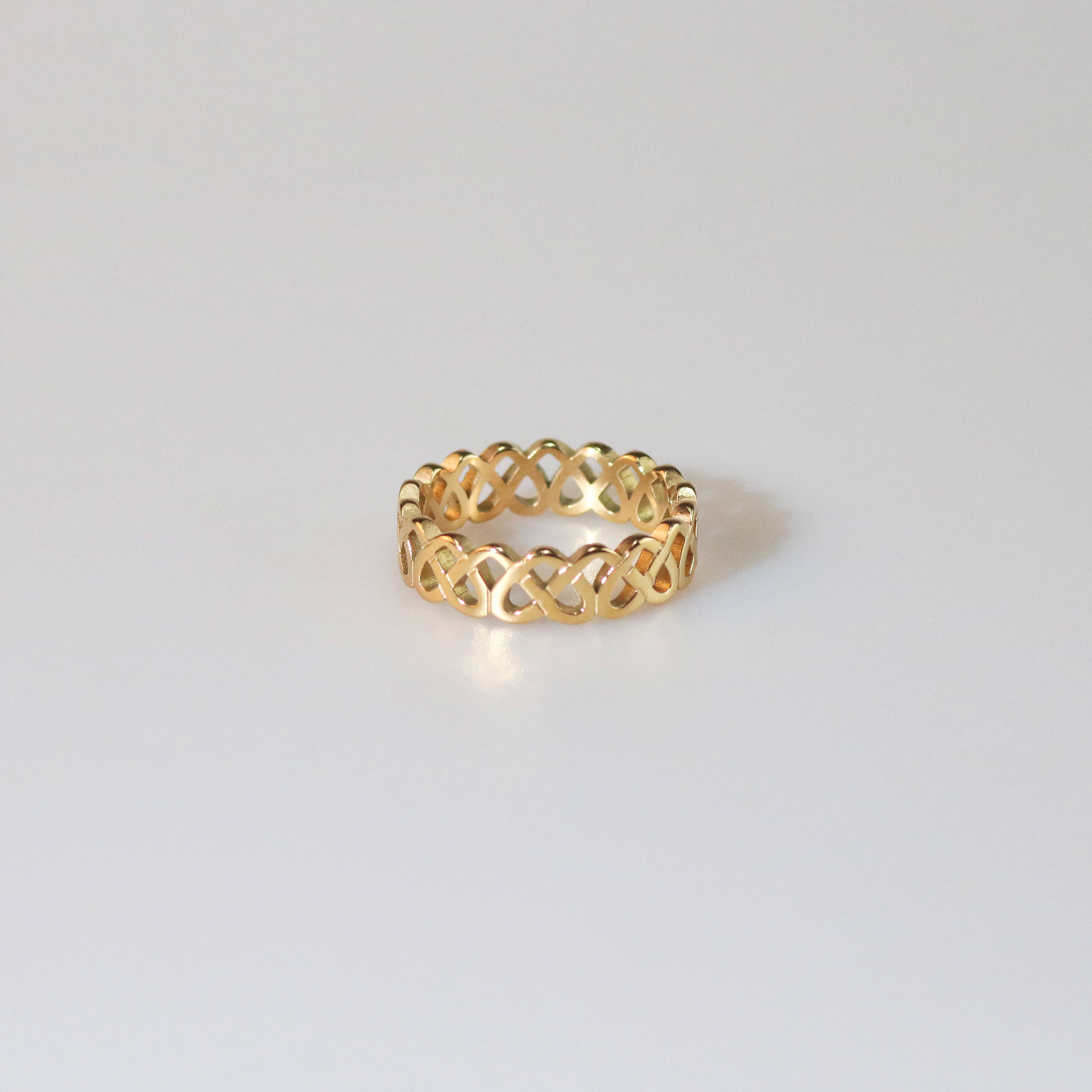 Eternal Heart Band Ring