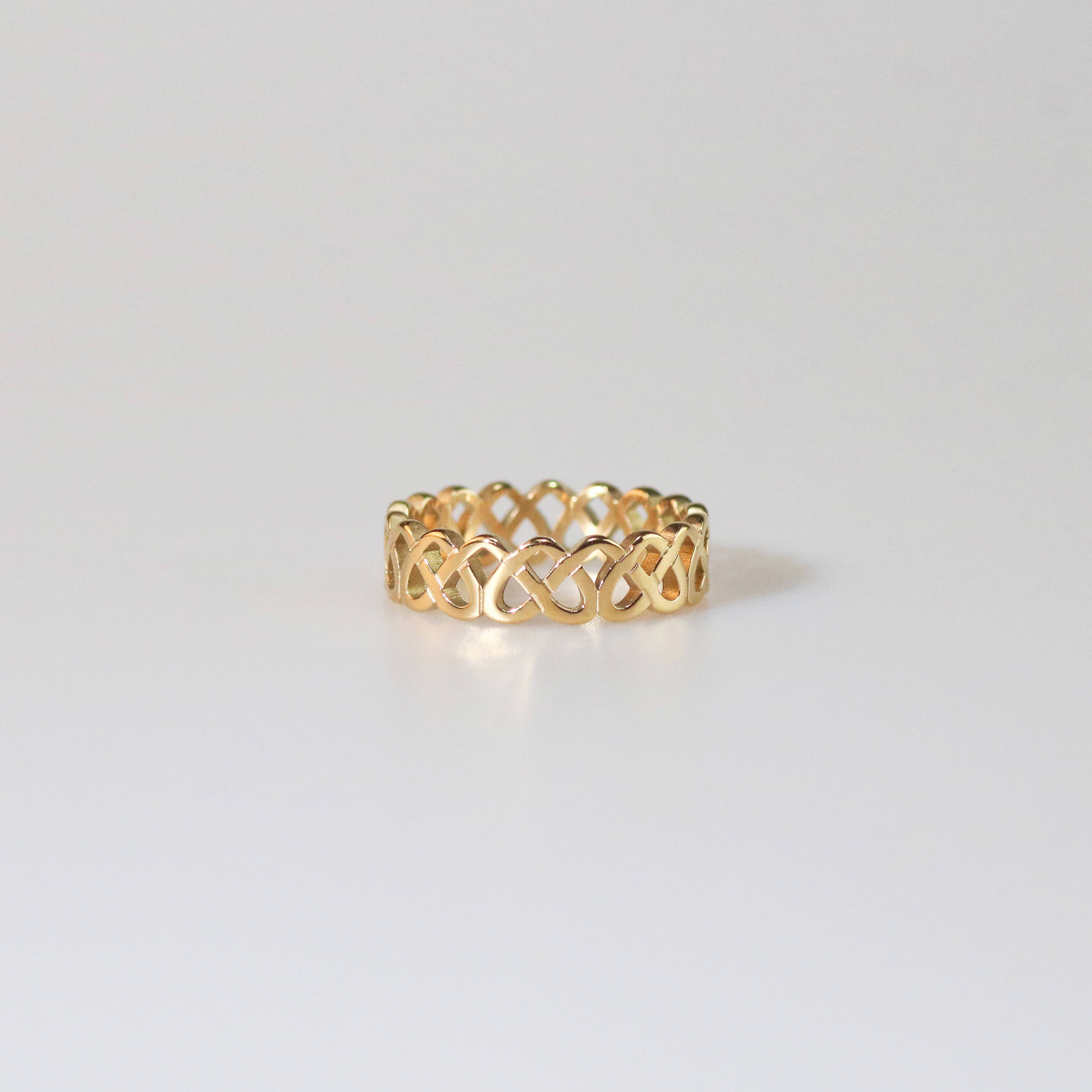 Eternal Heart Band Ring