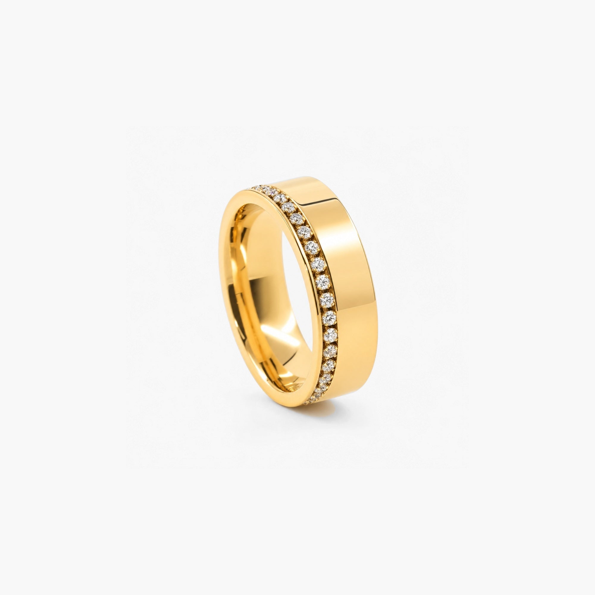 Eternity Lace Pave Band Ring