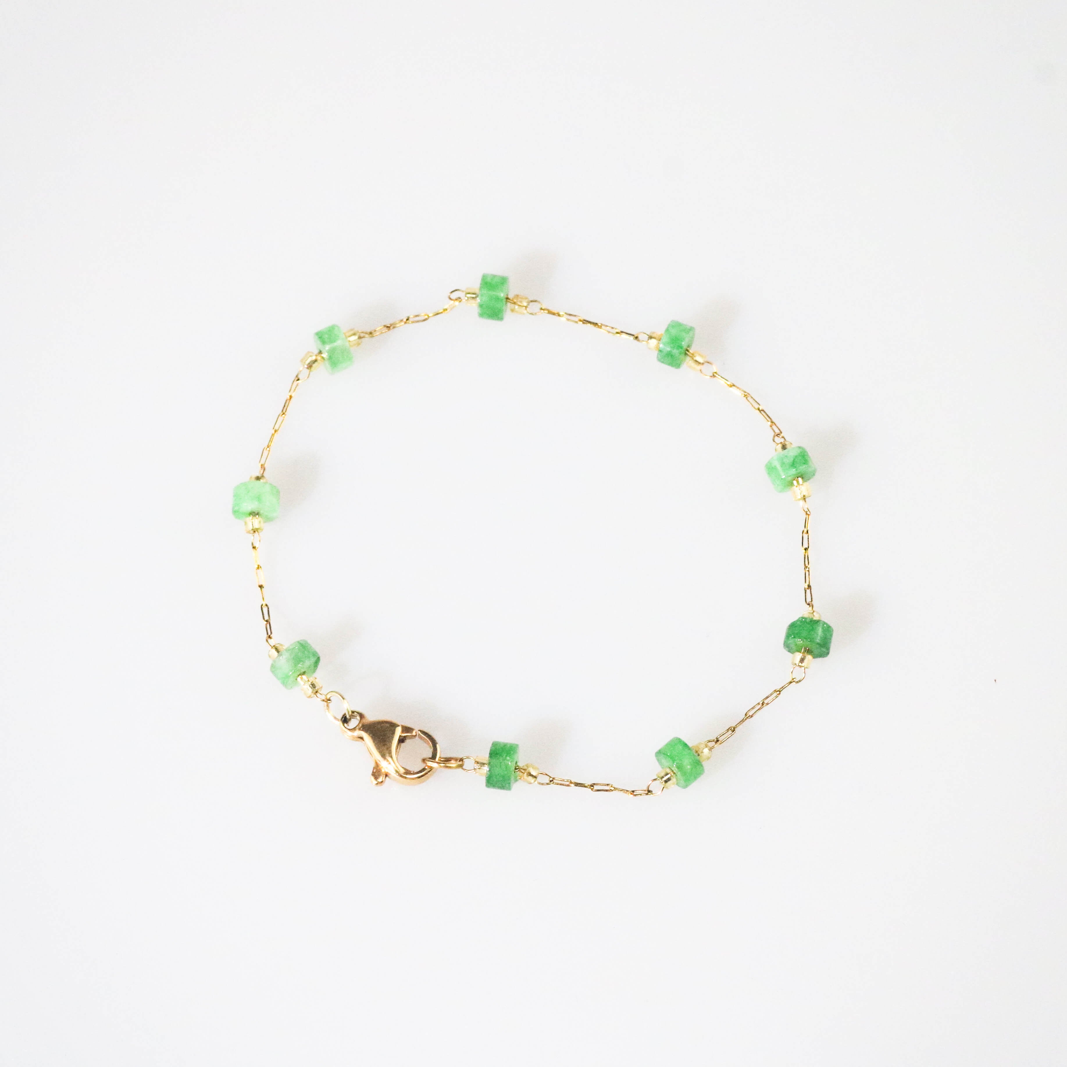 Aventurine Chain Bracelet