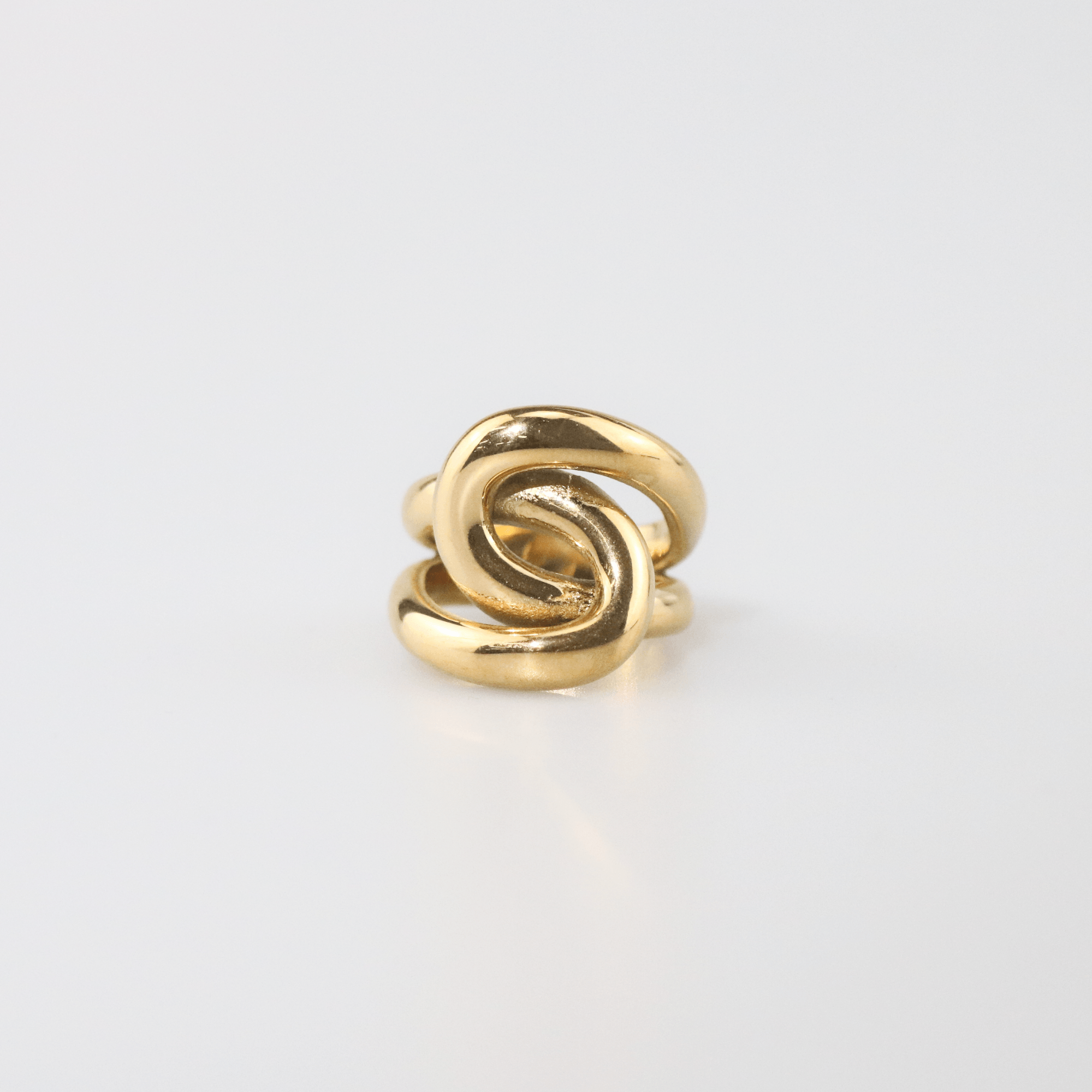 Interwoven Chunky Ring
