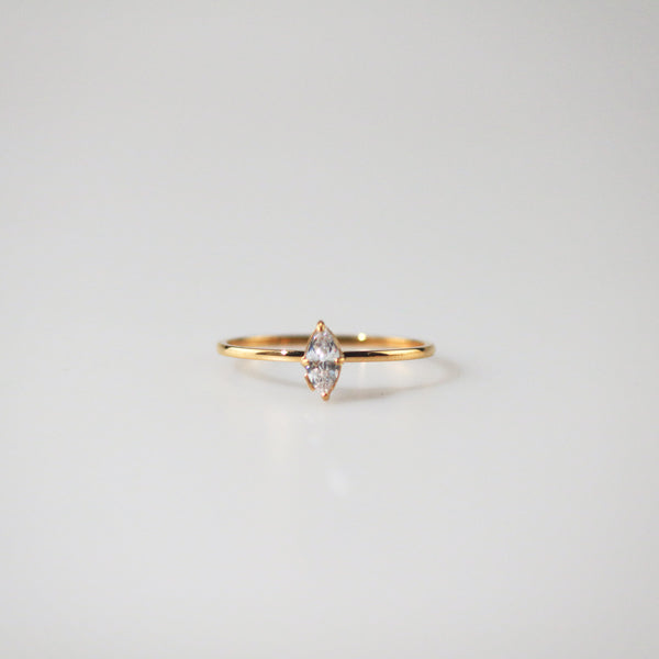 Marquise Cut Solitaire Ring