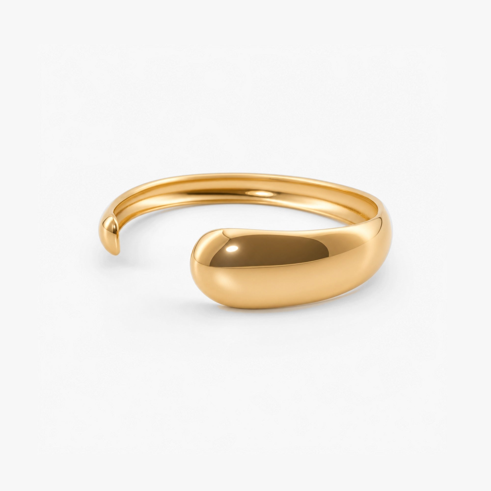 gold big cuff 
