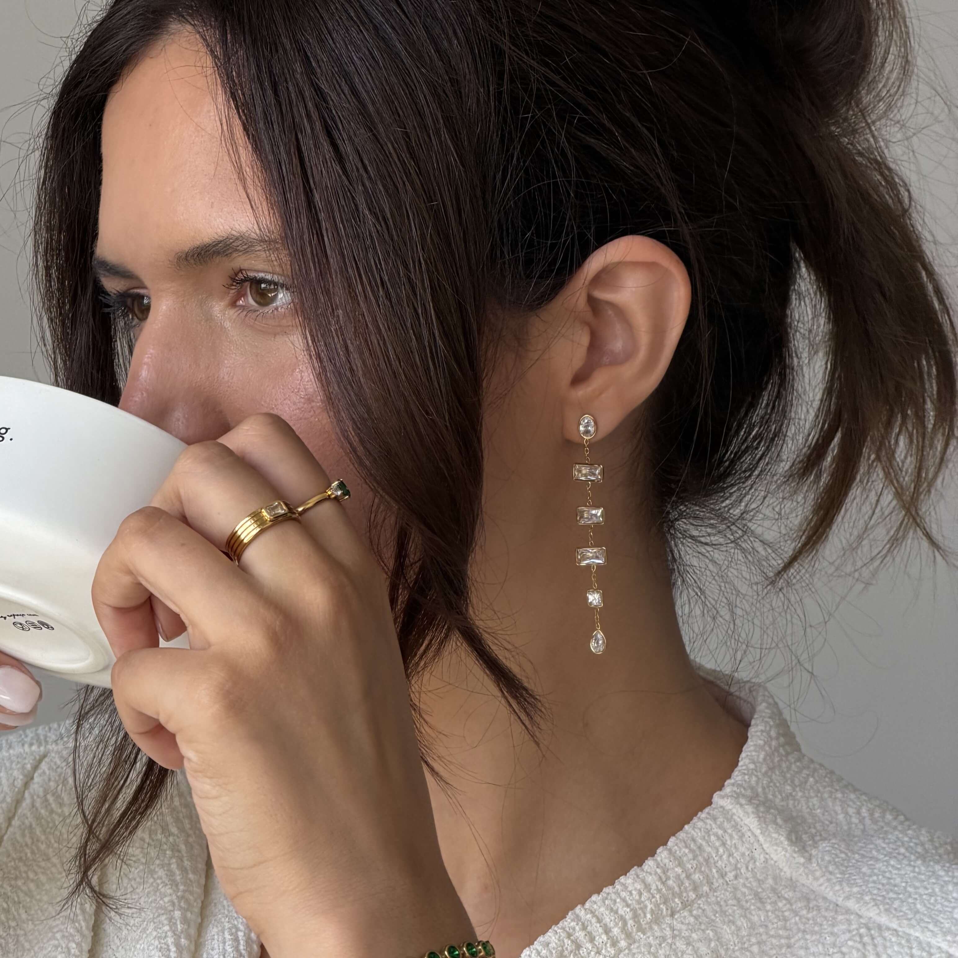 Multi-shape_CZ_Drop_Earrings