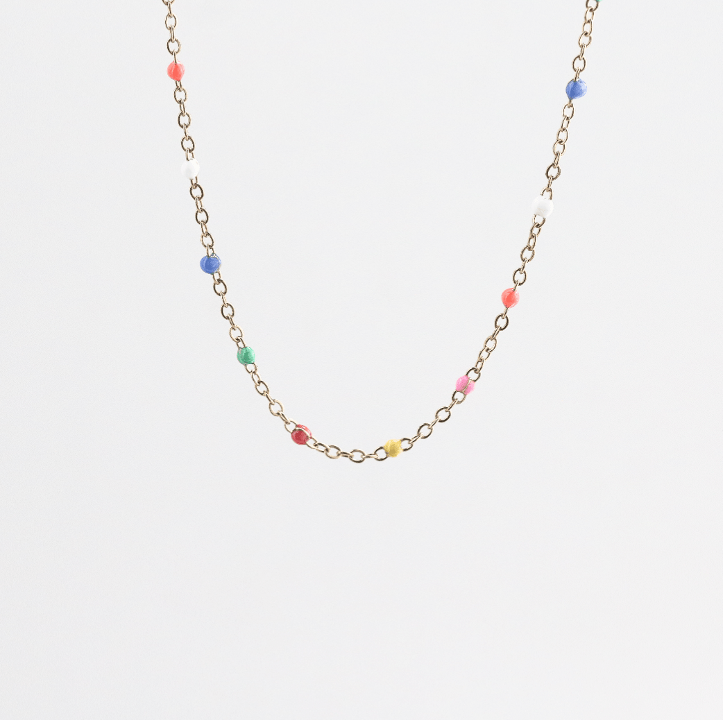Rainbow Chain Necklace