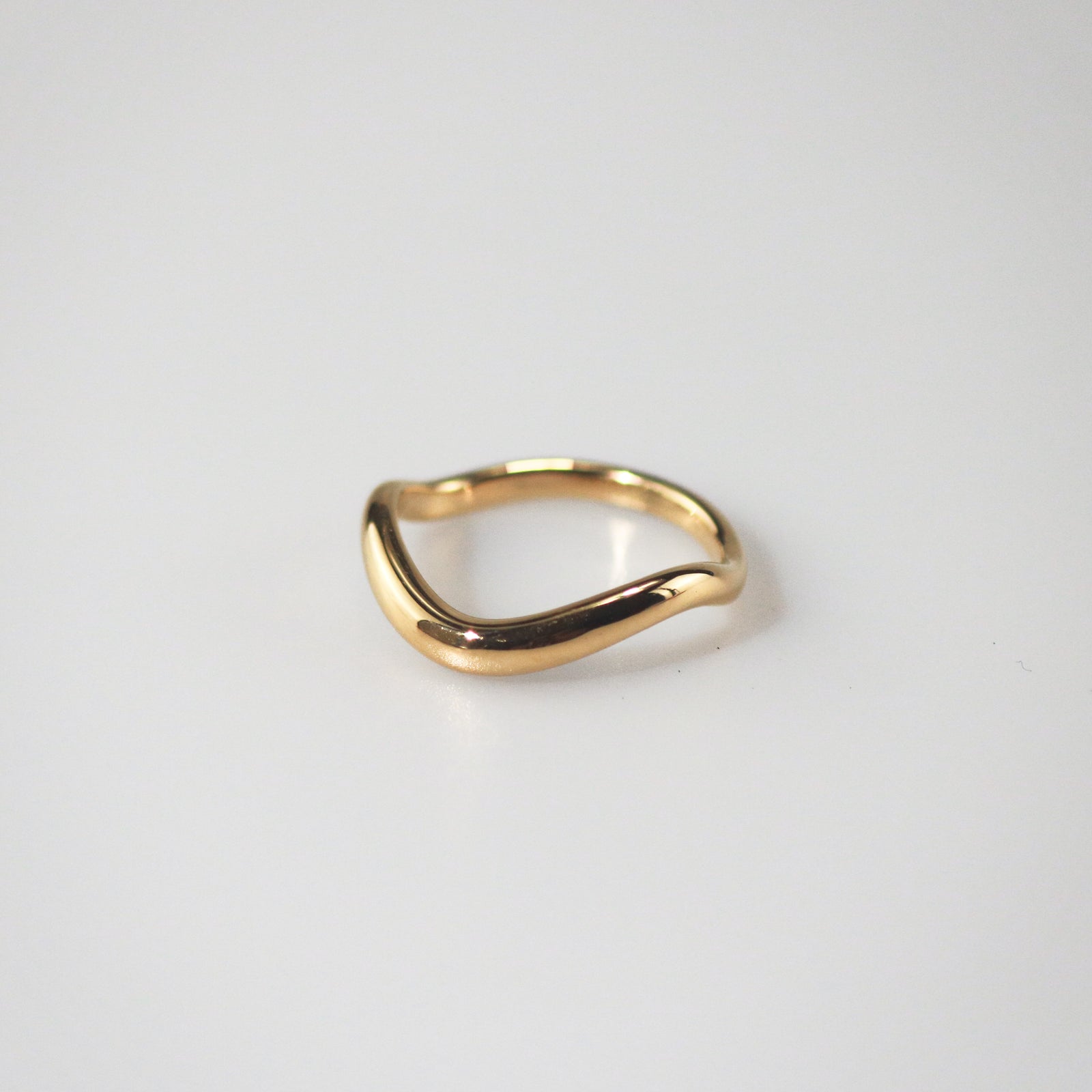 Meideya Jewelry Single Wave Ring