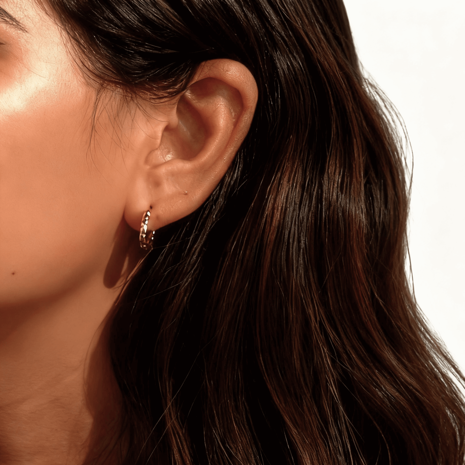 Small Hammered Hoops