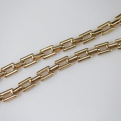 Square Chainlink Necklace