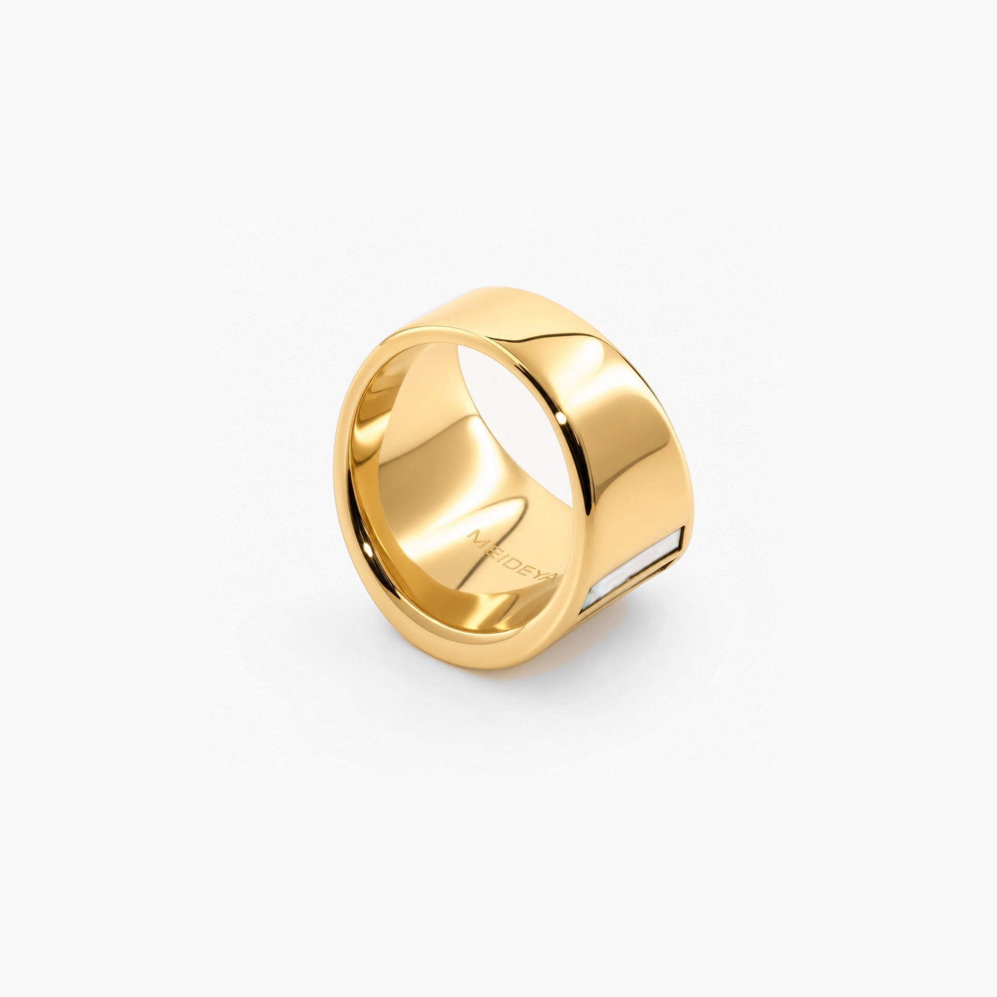 Striped Abalone Mother of Pearl Ring | Meideya