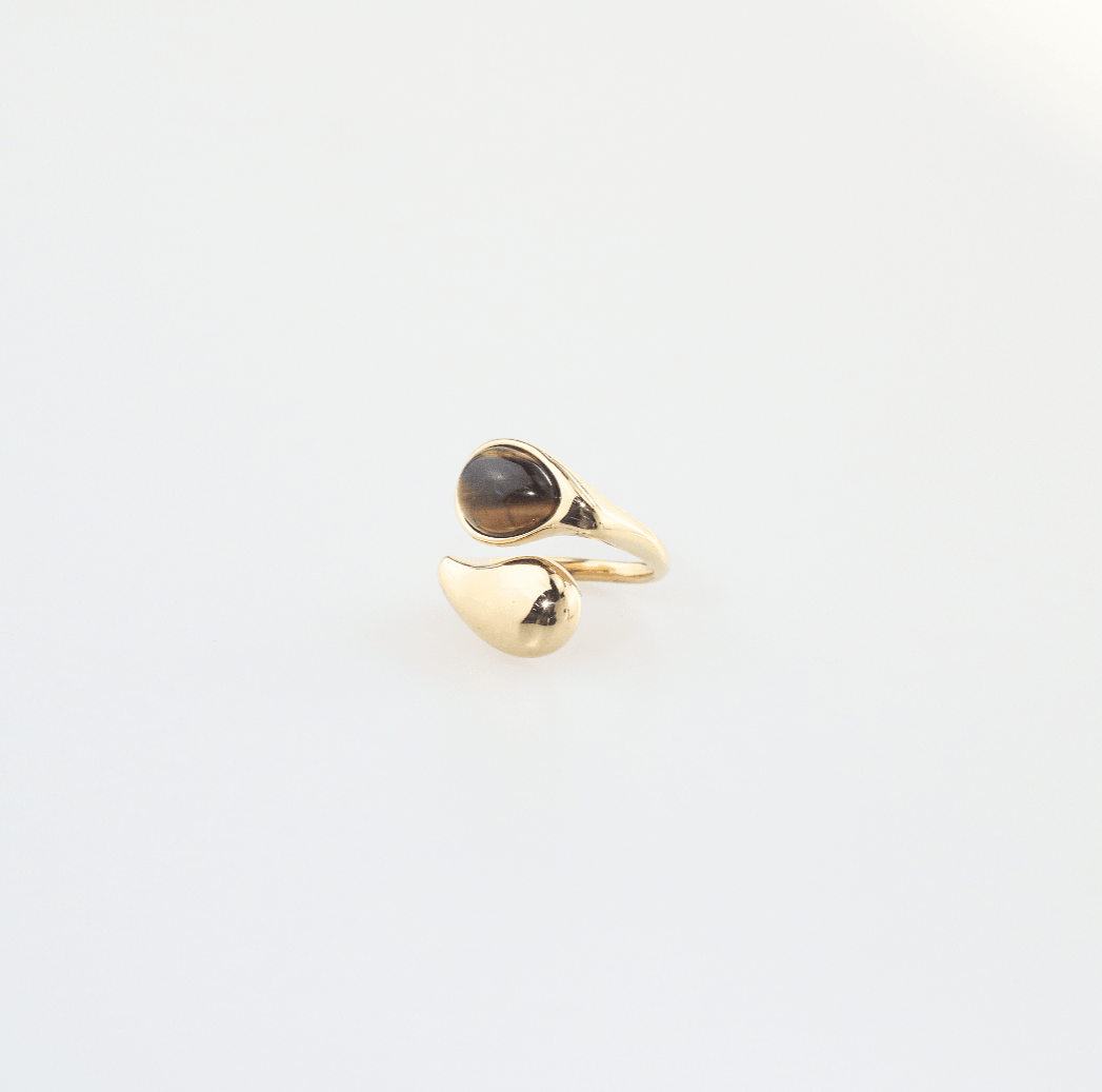 Tiger-eye ring