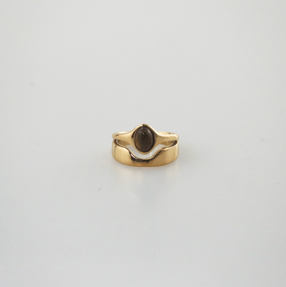 tigers eye ring
